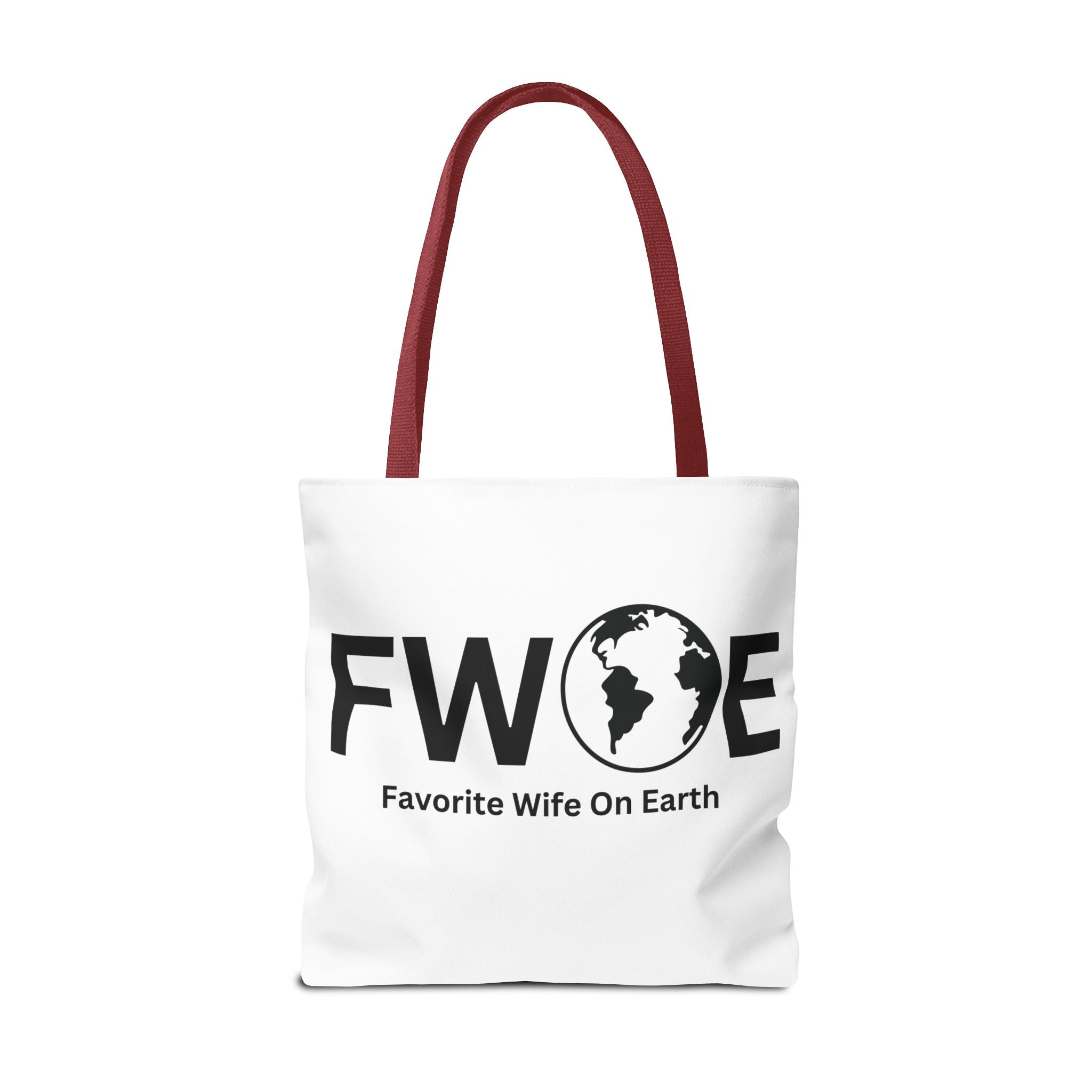 Favorite Wife On Earth (FWOE) Tote Bag - Custom Printed Stylish and Functional Tote