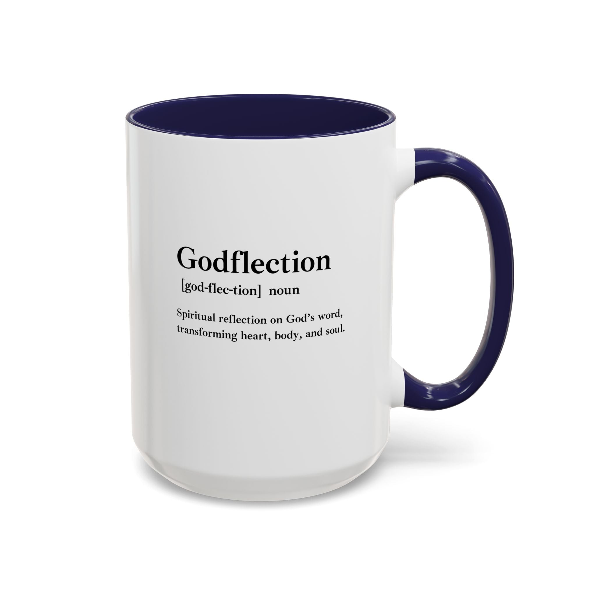 Godflection Accent Coffee Mug (11, 15oz)