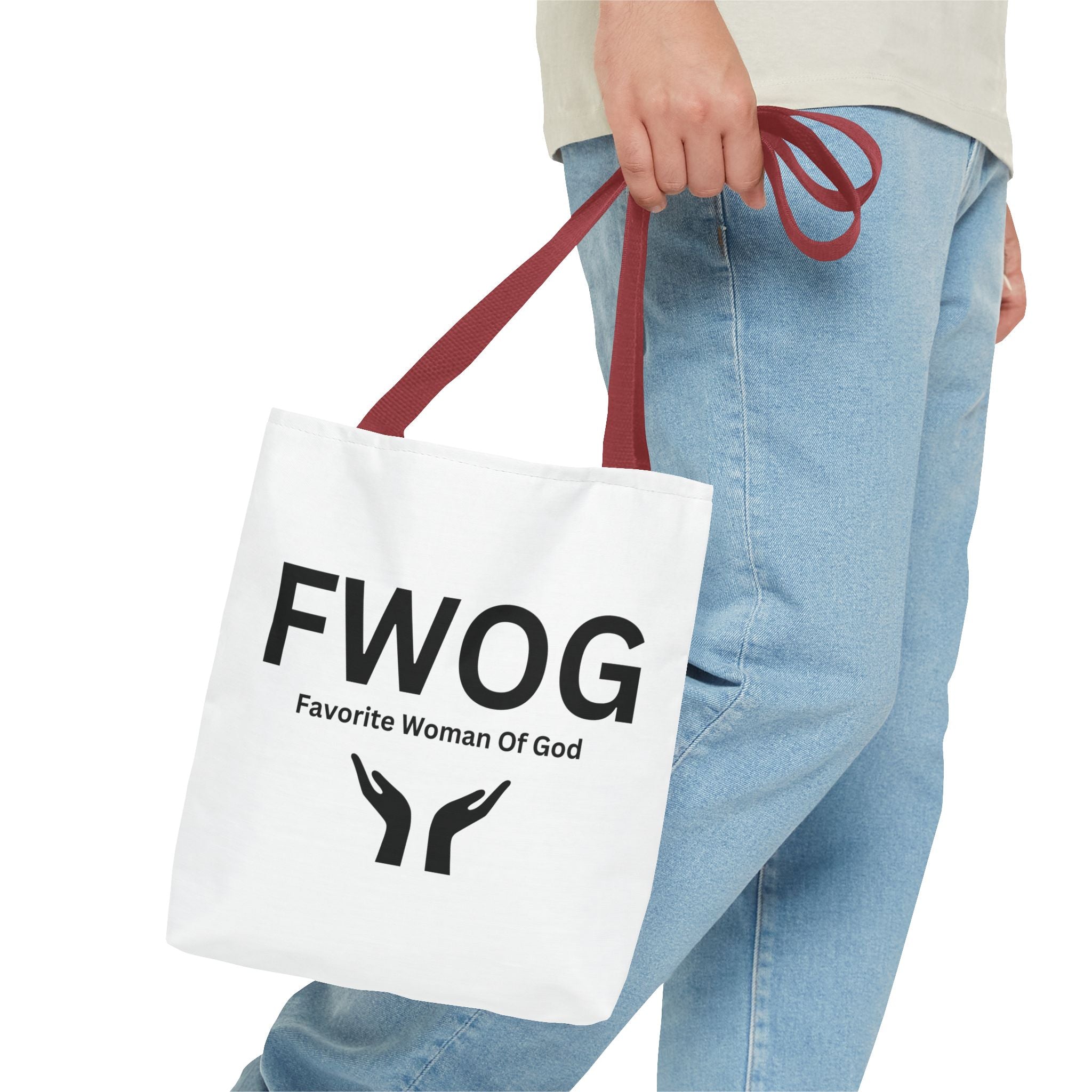 Favorite Women of God (FWOG) Tote Bag - Custom Printed Stylish and Functional Tote