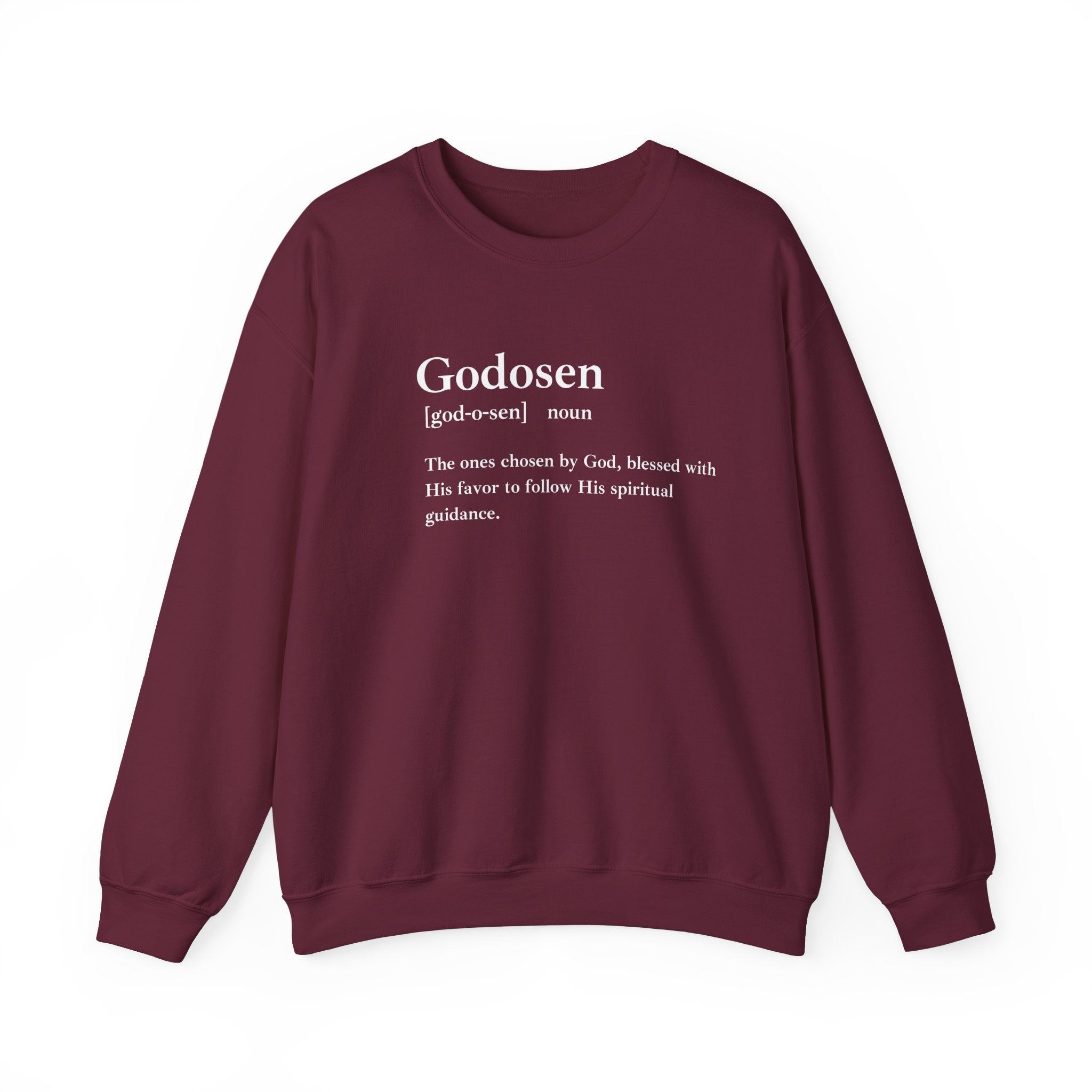 Godosen Unisex Heavy Blend Crewneck Sweatshirt - Cozy and Durable Style