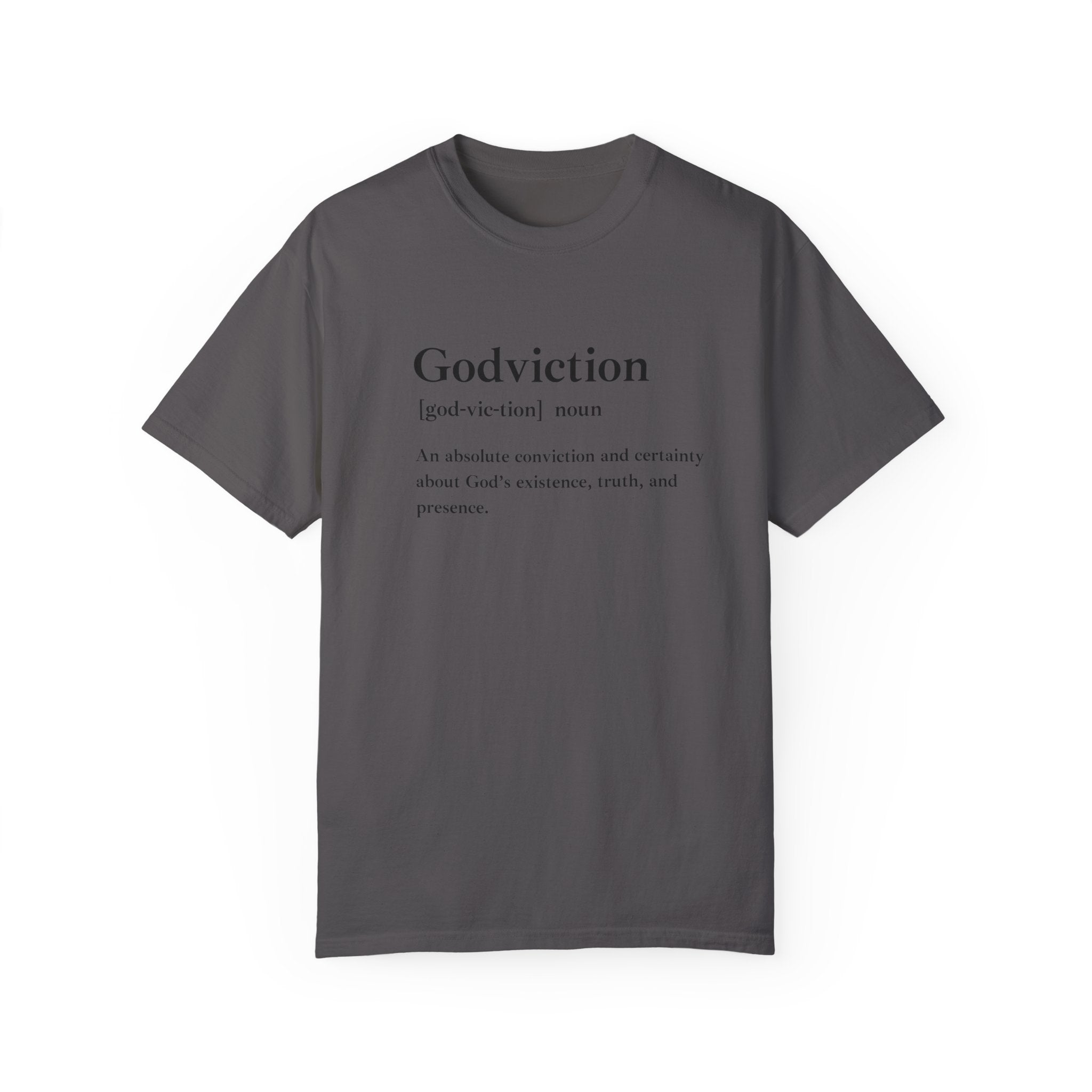 Godviction Unisex Garment-Dyed T-Shirt – Comfort Colors 1717