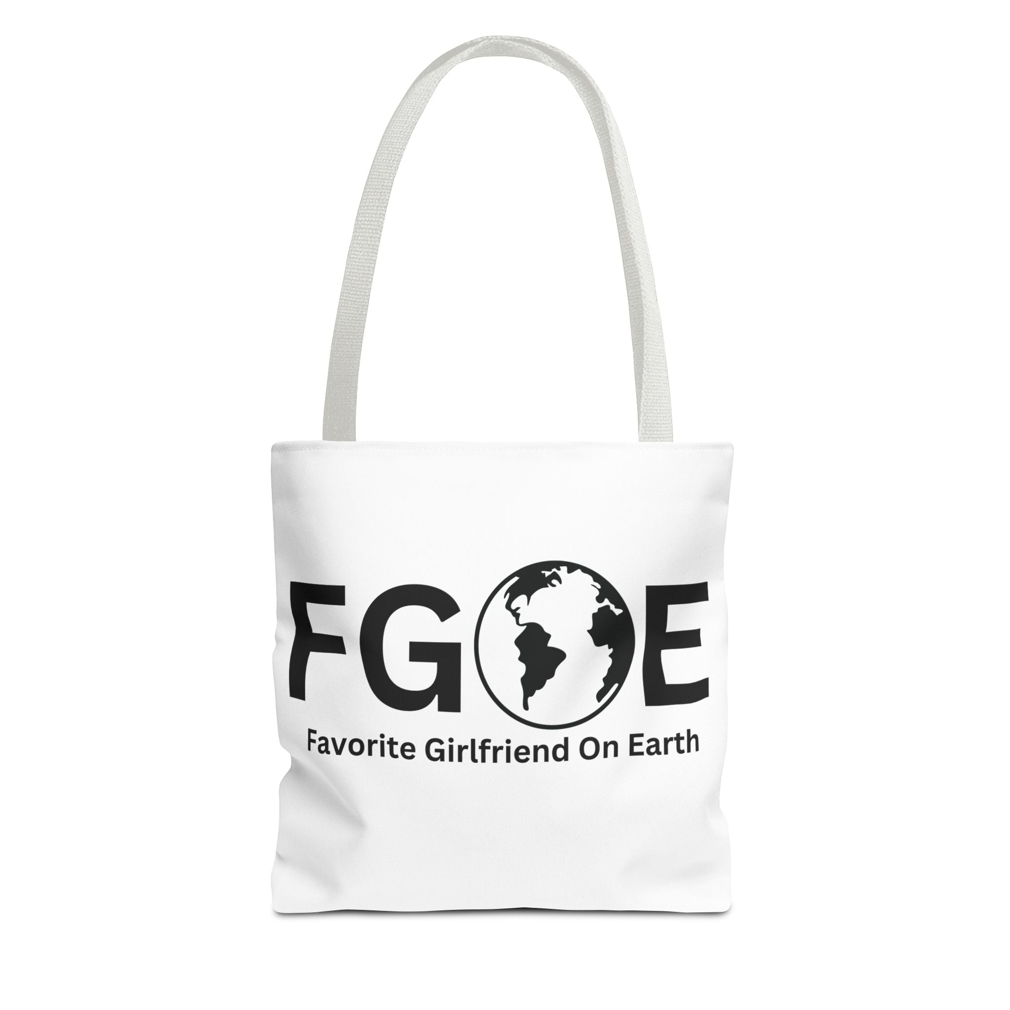 Favorite Girlfriend On Earth (FGOE) Tote Bag - Custom Printed Stylish and Functional Tote