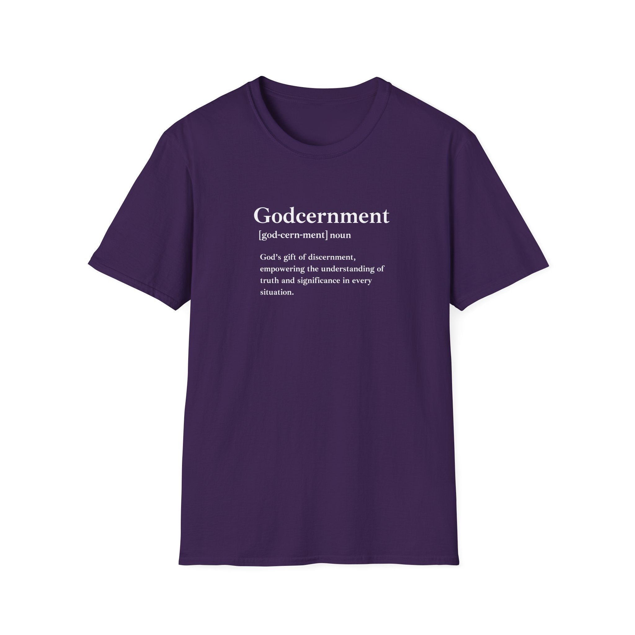 Godcernment Unisex Soft-Style T-Shirt
