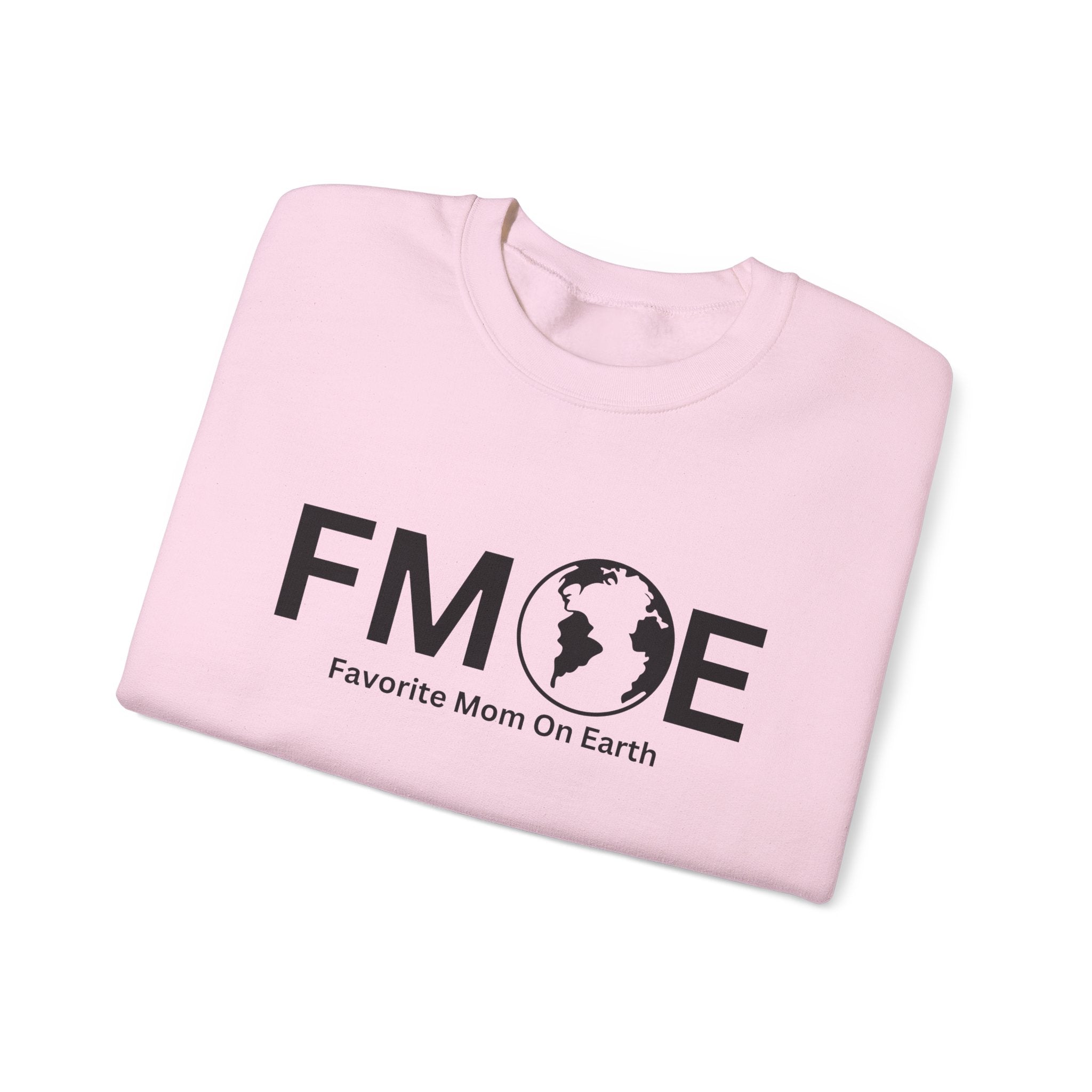 Favorite Mom On Earth (FMOE) Unisex Heavy Blend™ Crewneck Sweatshirt – Cozy and Durable