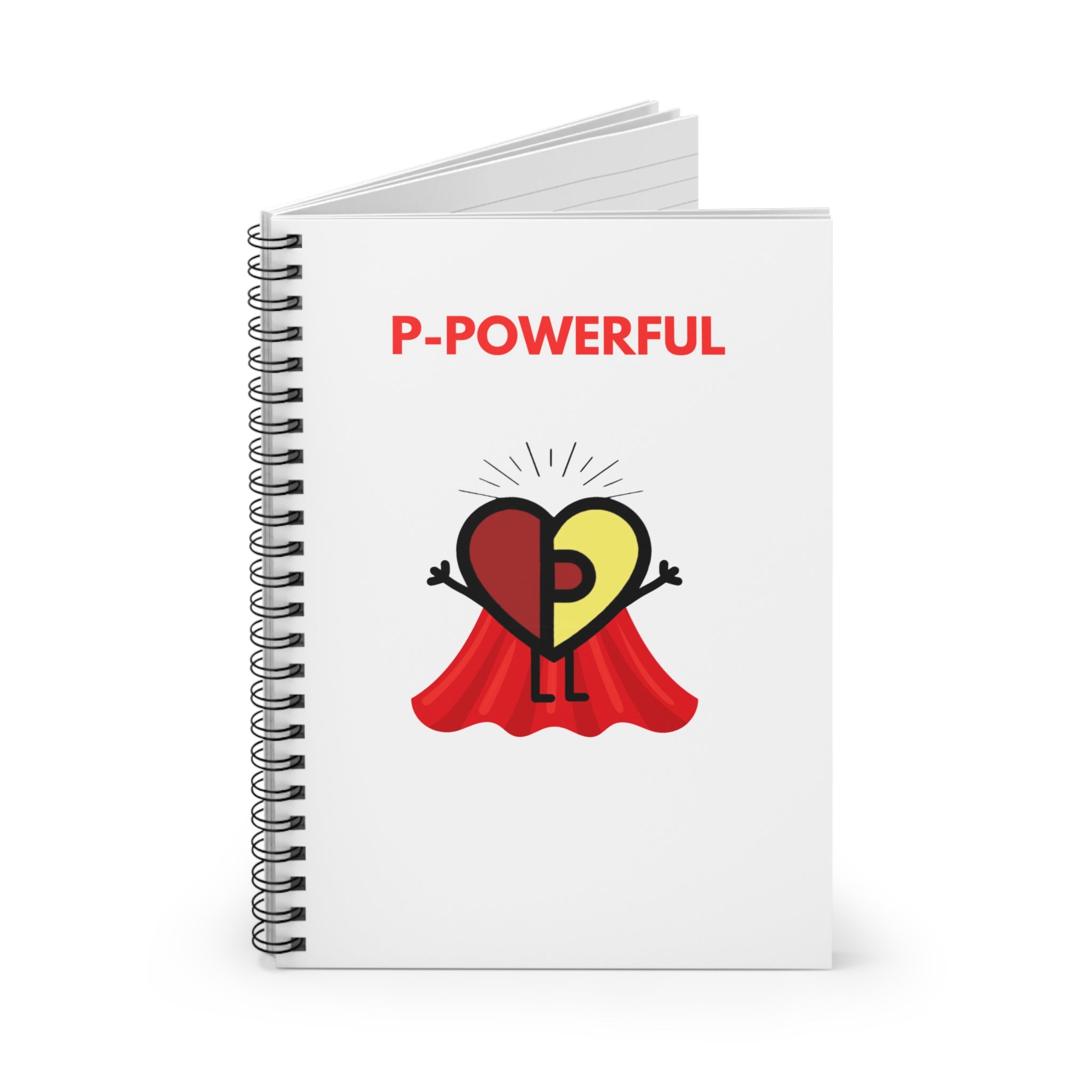 PJ Powerful Mascot Spiral Notebook - Ruled Line