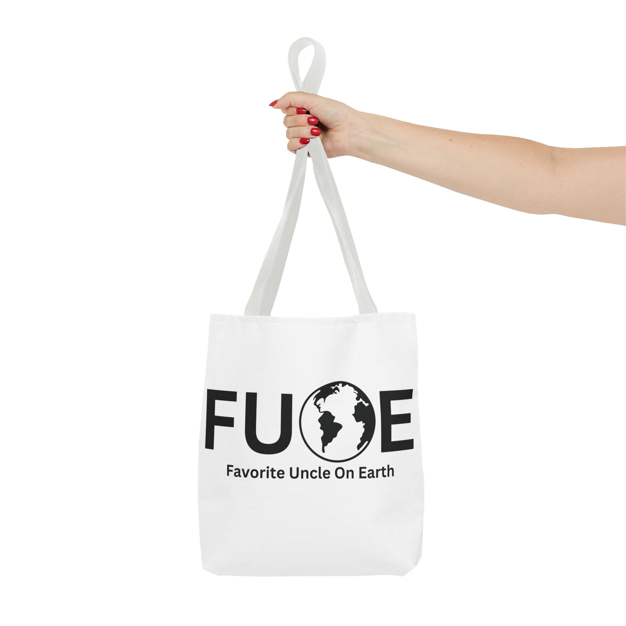 Favorite Uncle On Earth (FUOE) Tote Bag - Custom Printed Stylish and Functional Tote