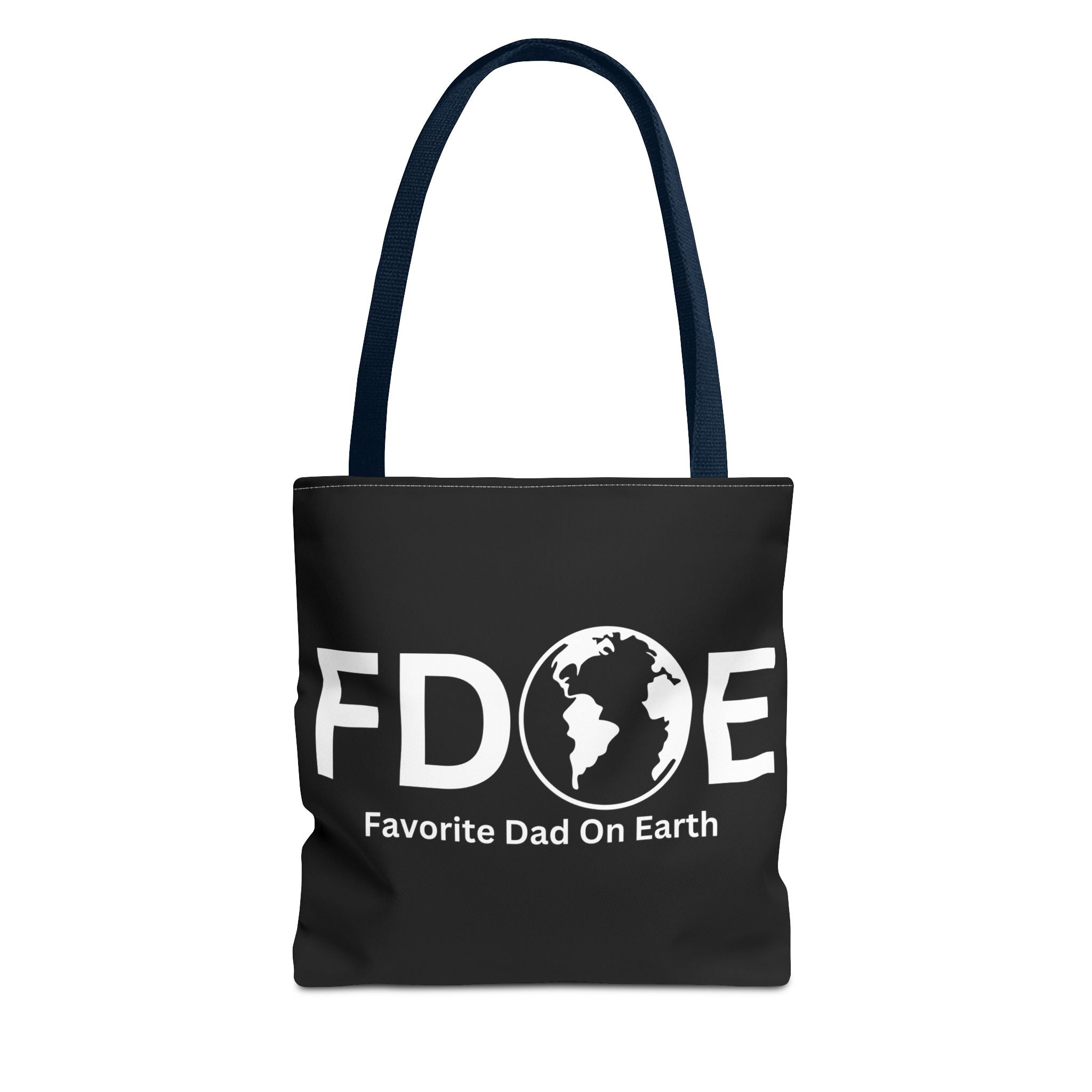 Favorite Dad On Earth (FDOE) Tote Bag- Custom Printed Stylish and Functional Tote
