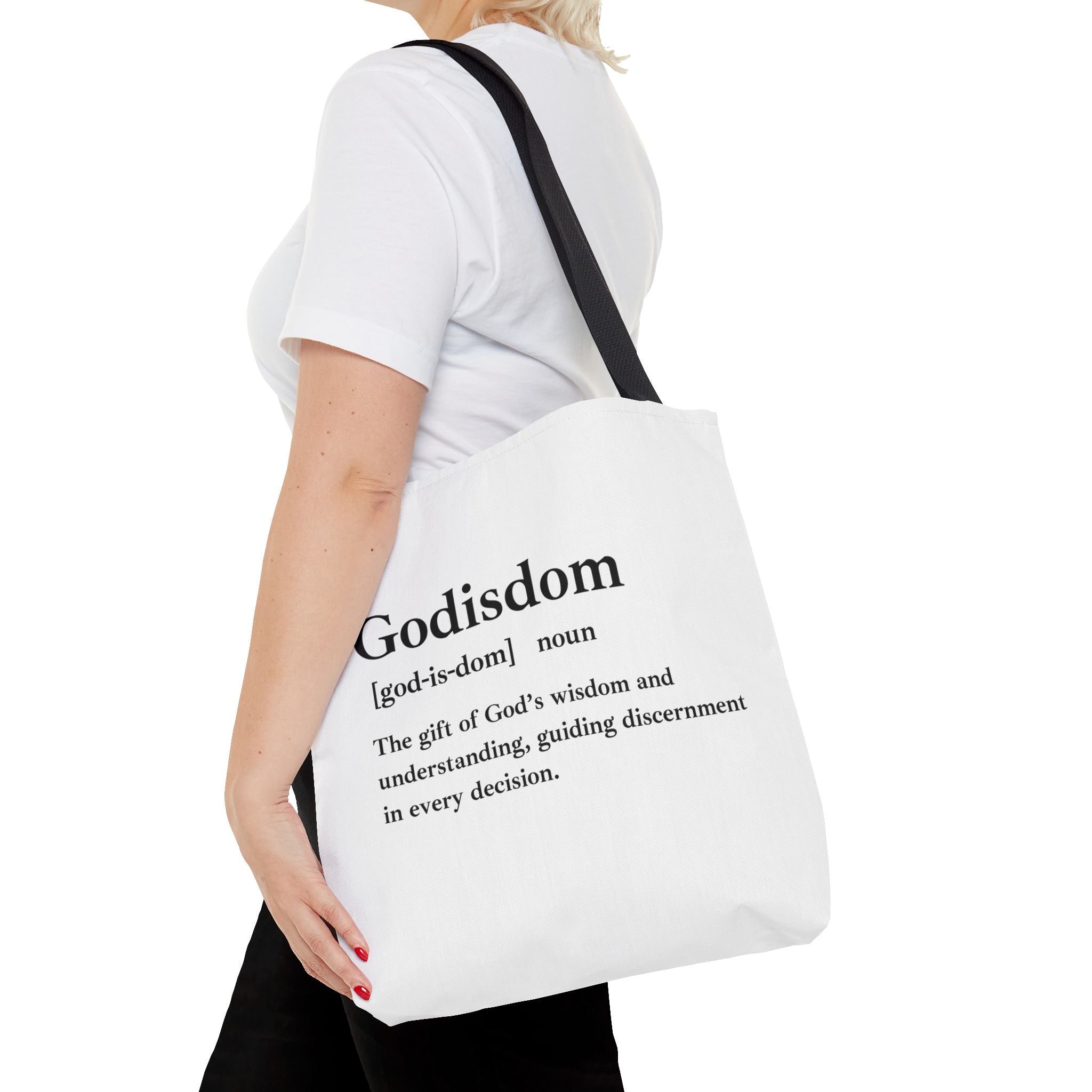 Godisdom Tote Bag - Custom Printed Stylish and Functional Tote