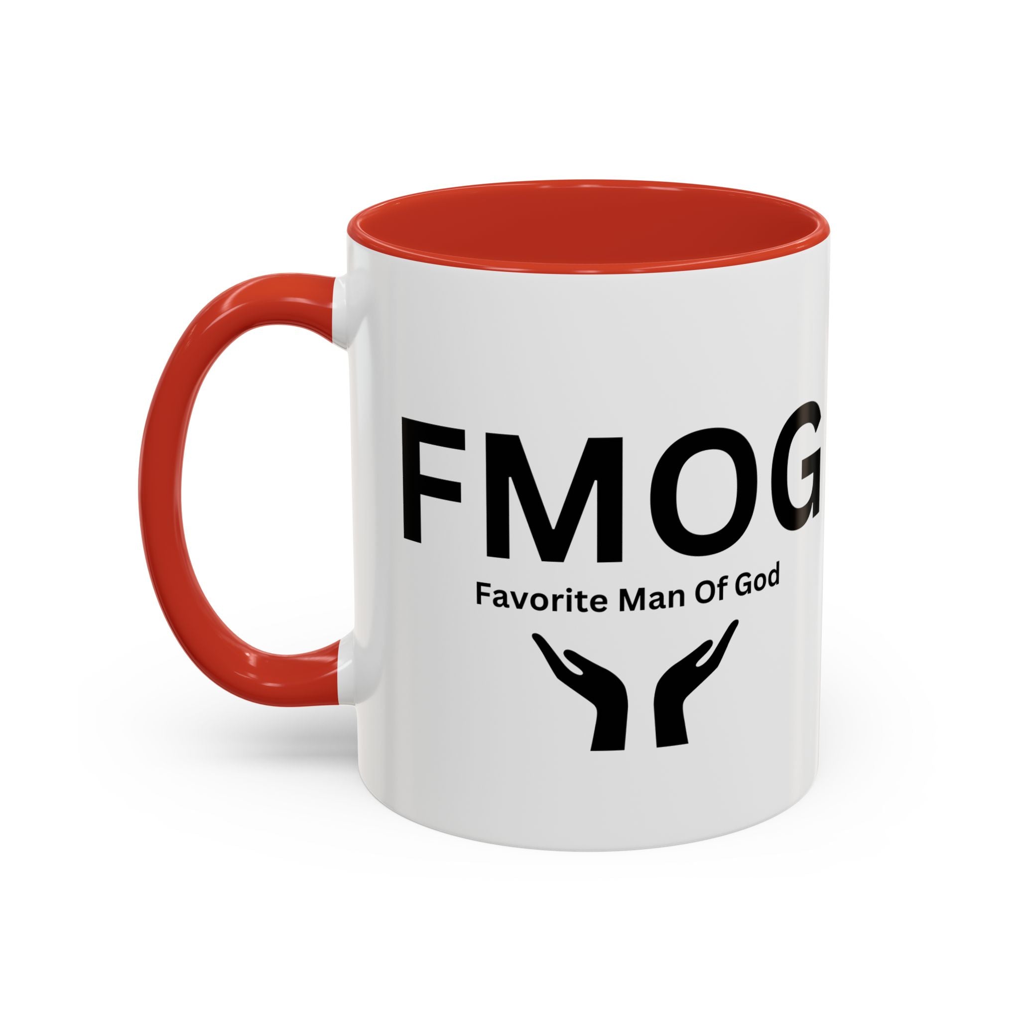 Favorite Man of God (FMOG) Accent Coffee Mug (11oz, 15oz)