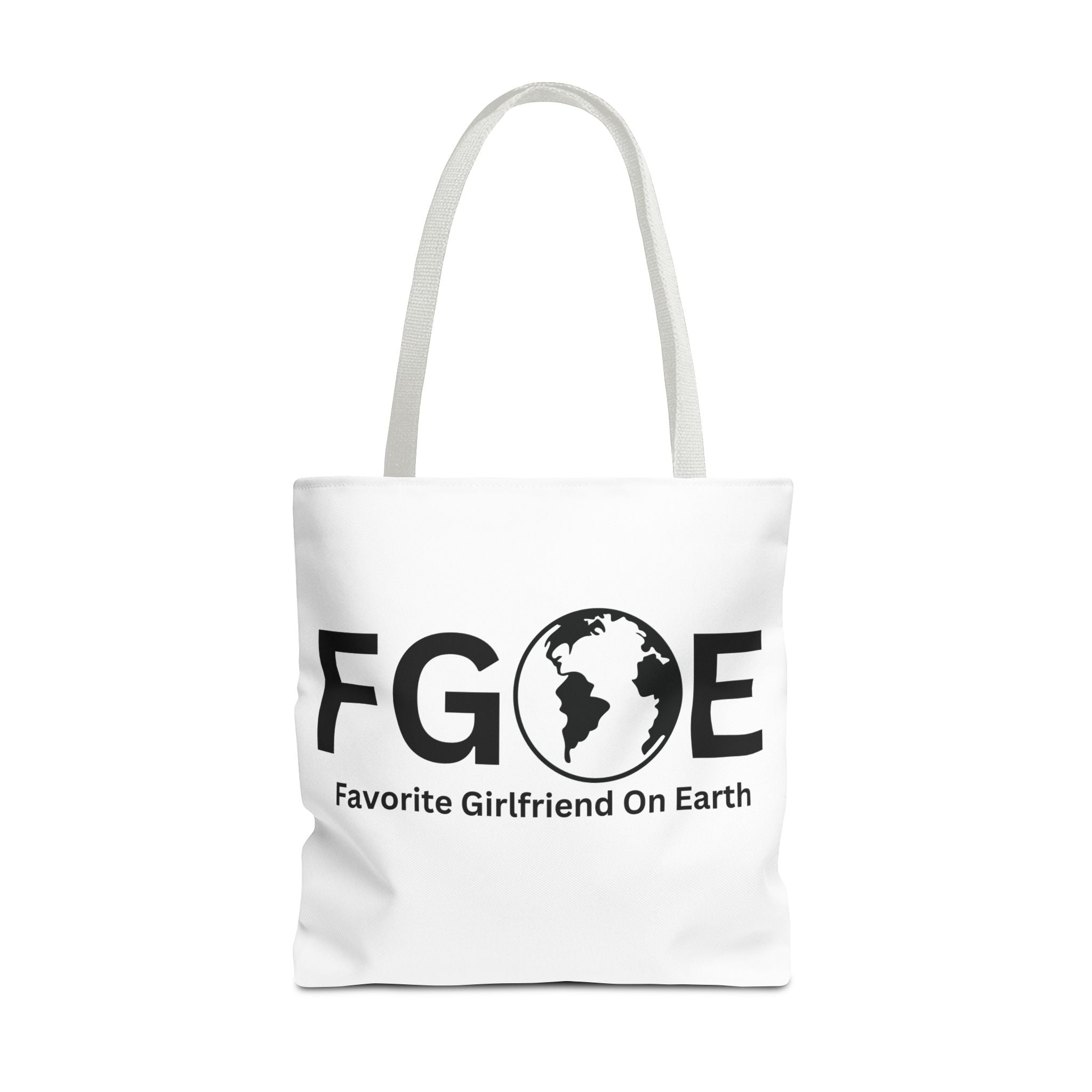 Favorite Girlfriend On Earth (FGOE) Tote Bag - Custom Printed Stylish and Functional Tote