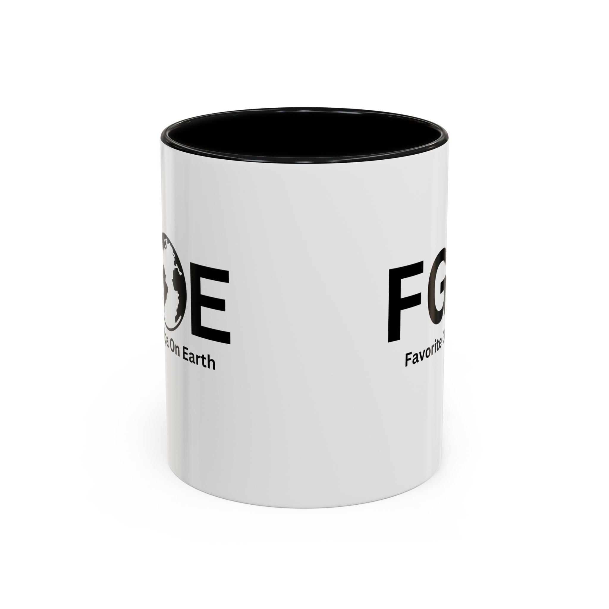 Favorite Grandpa On Earth (FGOE) Accent Coffee Mug (11oz, 15oz)