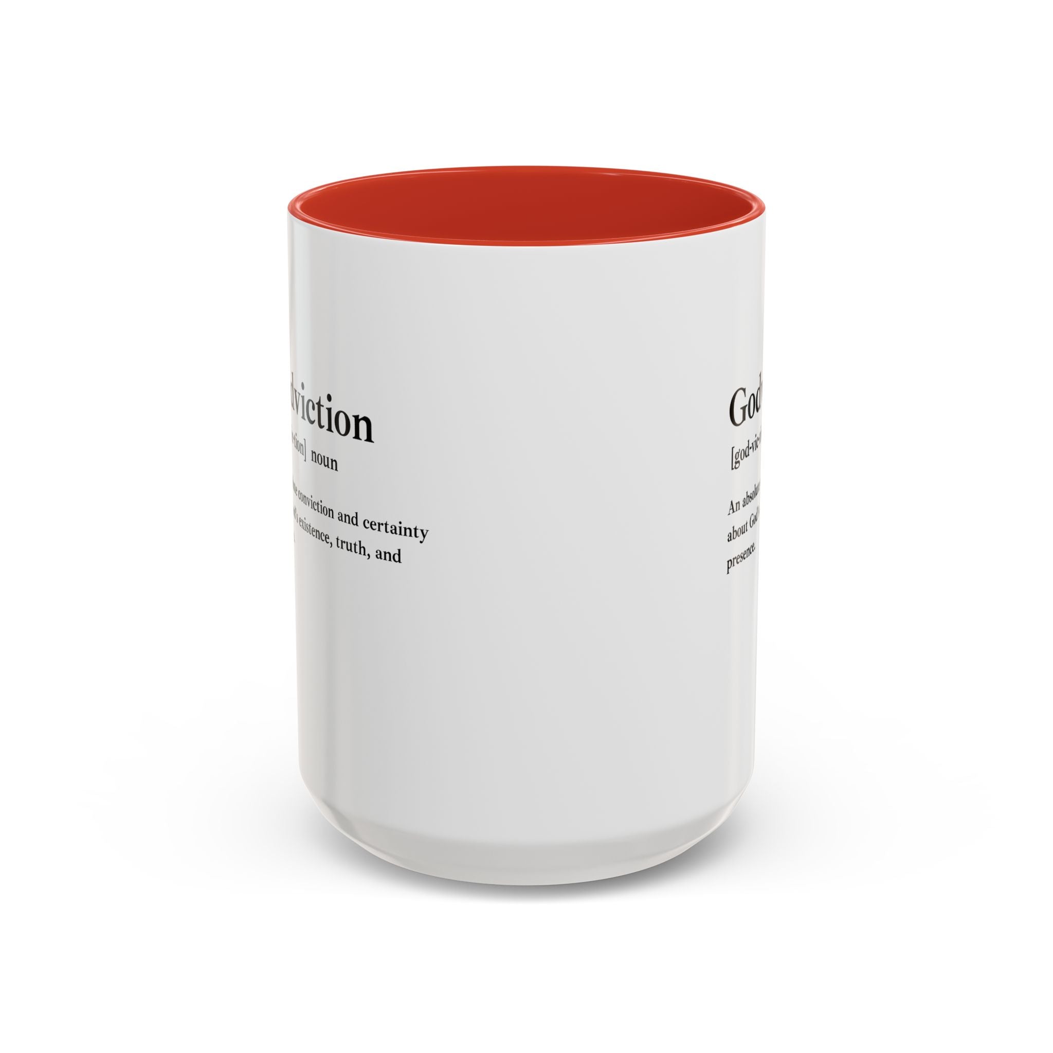 Godviction Accent Coffee Mug (11, 15oz)