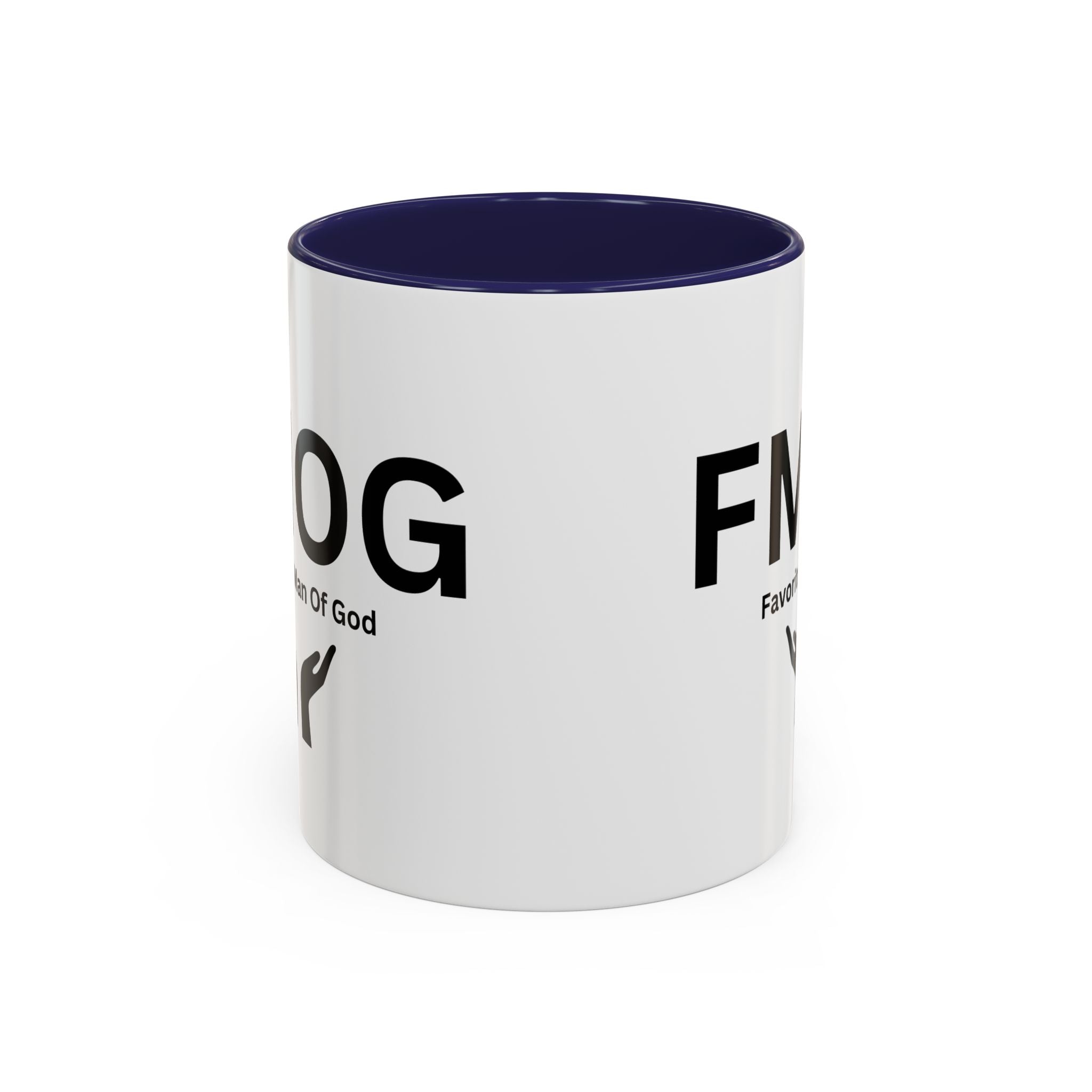 Favorite Man of God (FMOG) Accent Coffee Mug (11oz, 15oz)