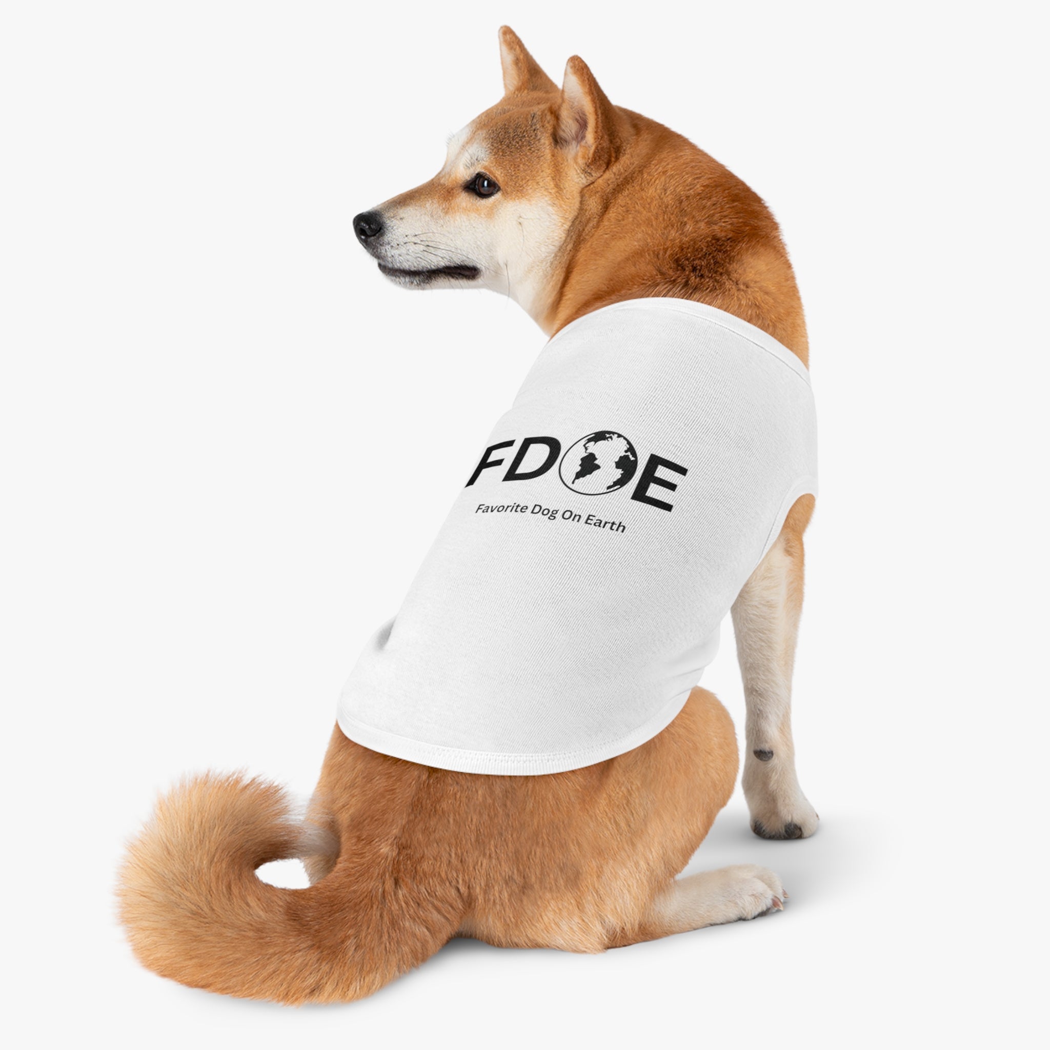 Favorite Dog On Earth (FDOE) - Custom Pet Tank Top