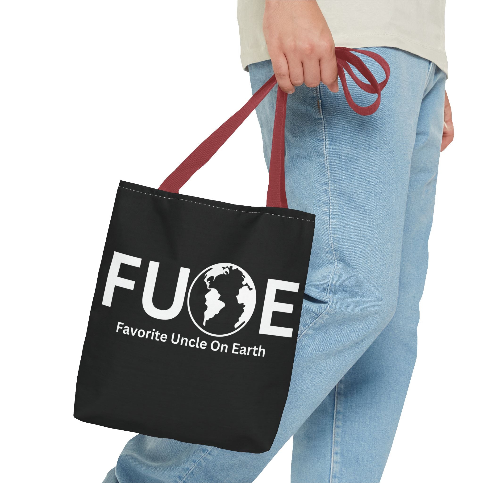 Favorite Uncle On Earth (FUOE) Tote Bag - Custom Printed Stylish and Functional Tote
