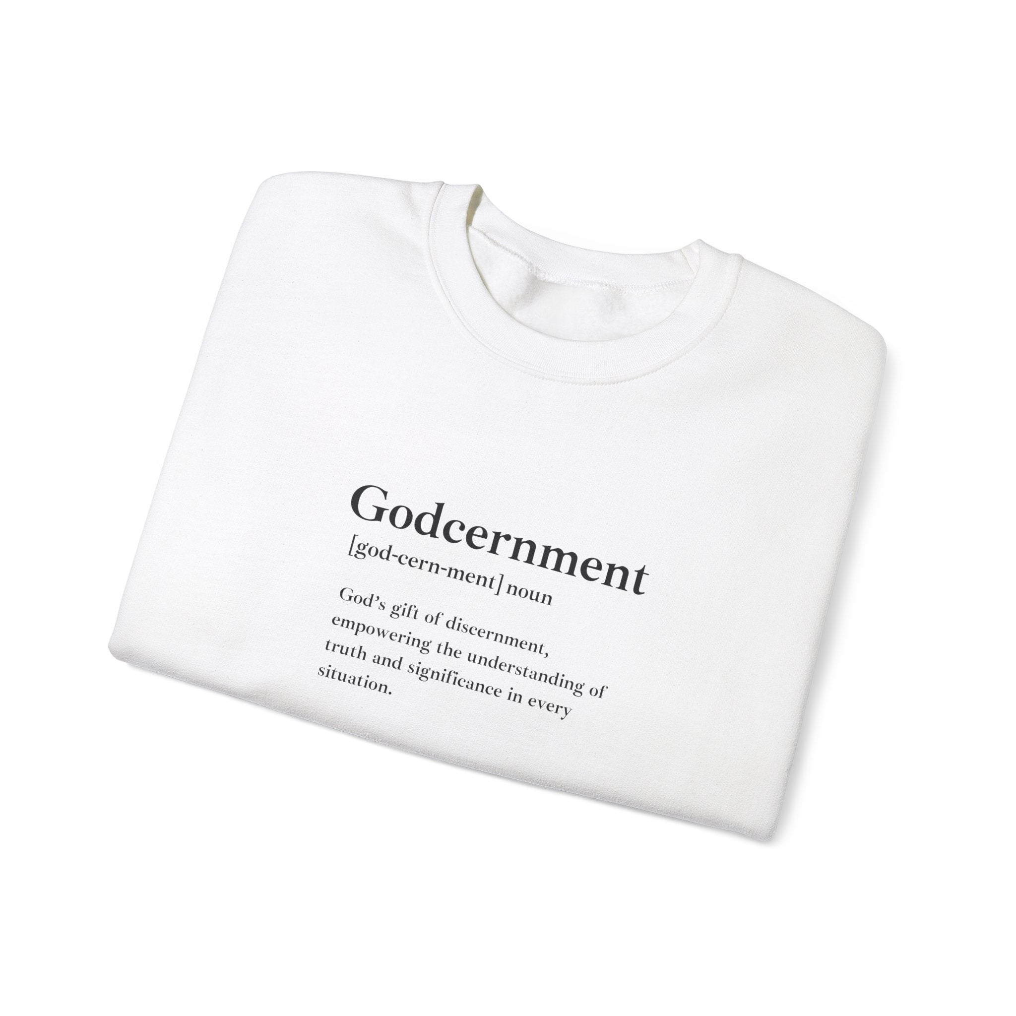 Godcernment Unisex Heavy Blend™ Crewneck Sweatshirt