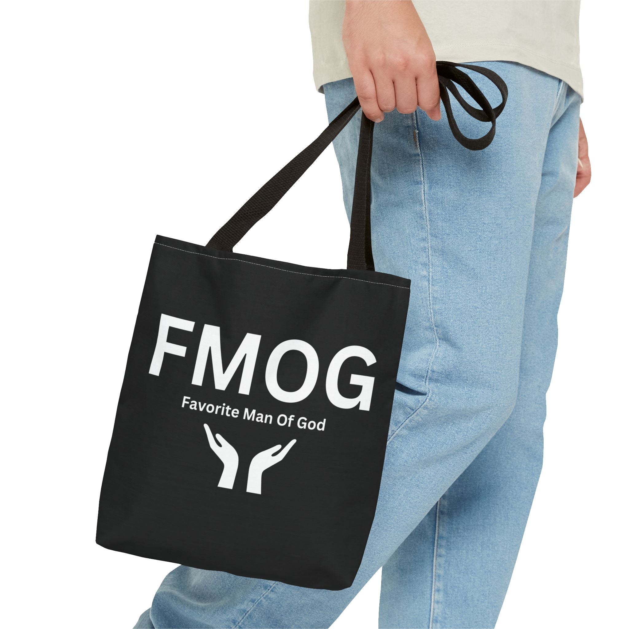 Favorite Man of God (FMOG) Tote Bag - Custom Printed Stylish and Functional Tote