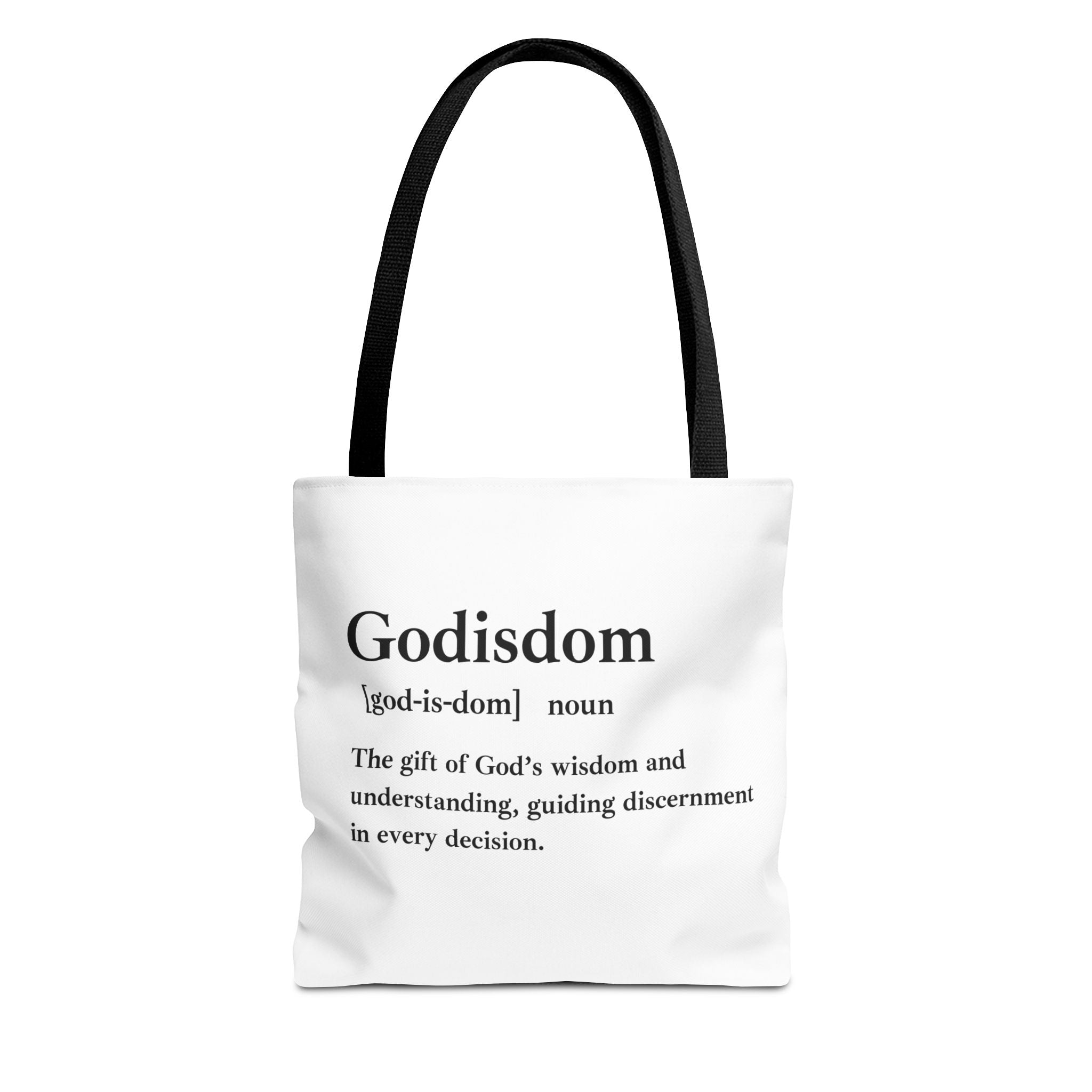 Godisdom Tote Bag - Custom Printed Stylish and Functional Tote