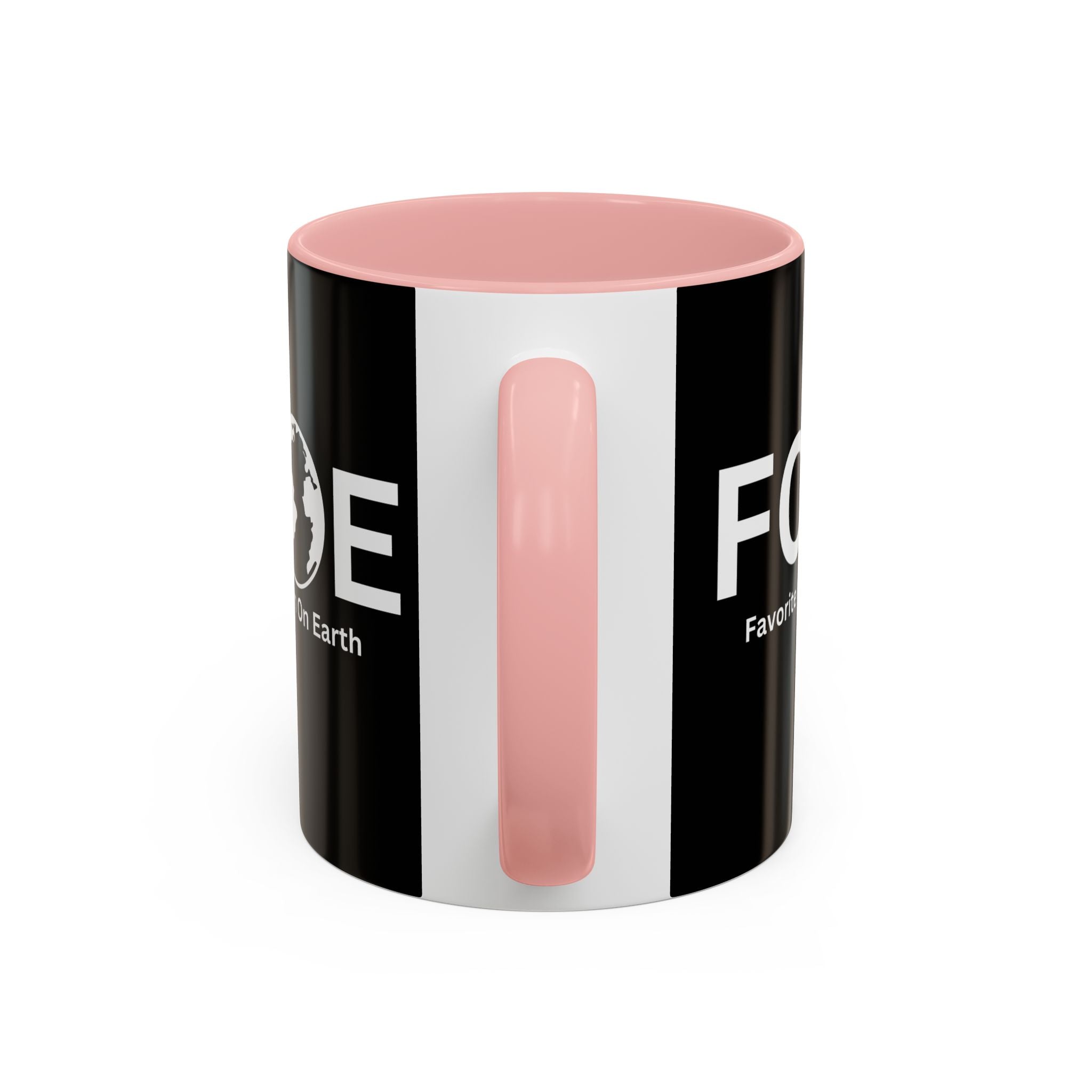 Favorite Cousin On Earth (FCOE) Accent Coffee Mug (11oz, 15oz)