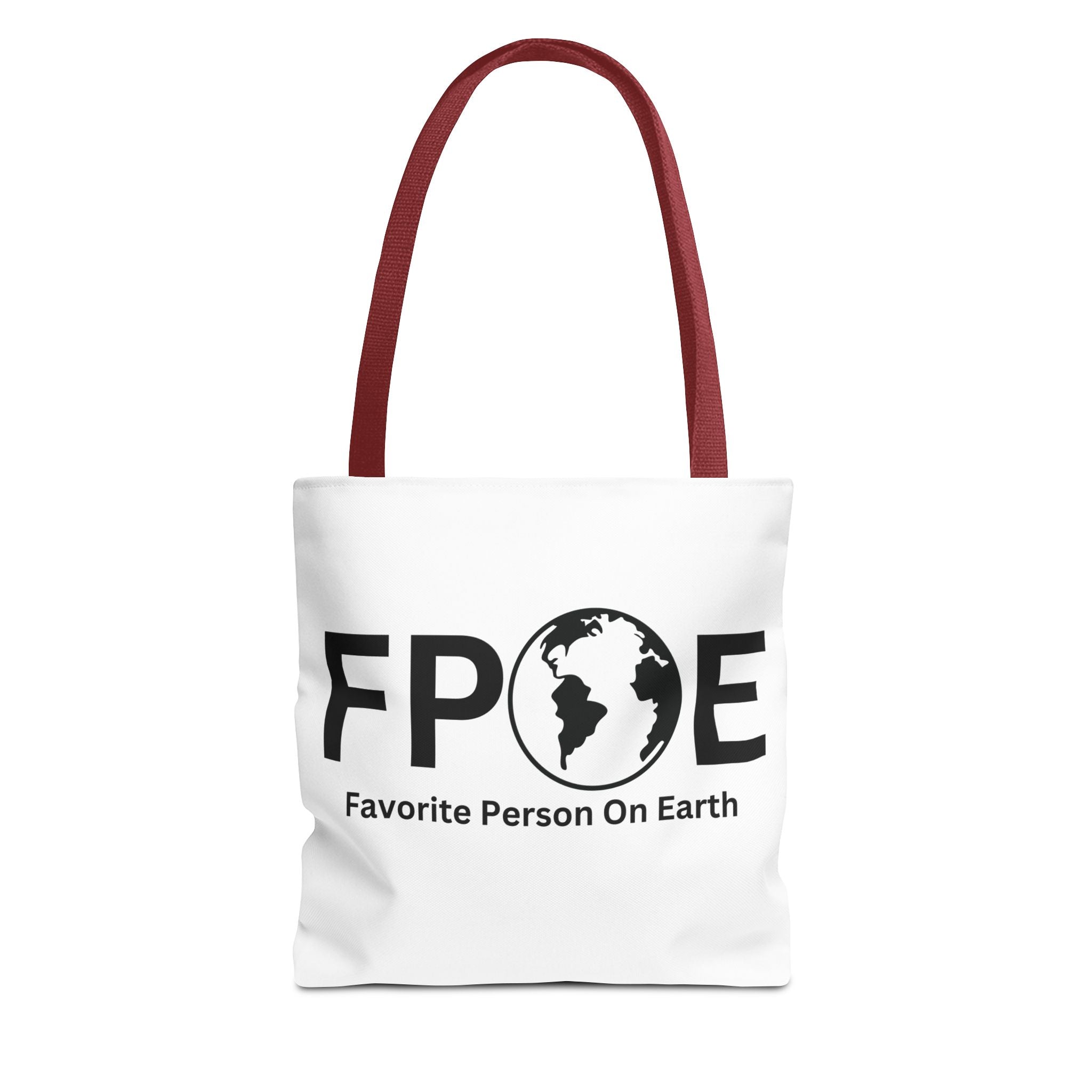 Favorite Person On Earth (FPOE) Tote Bag - Custom Printed Stylish and Functional Tote