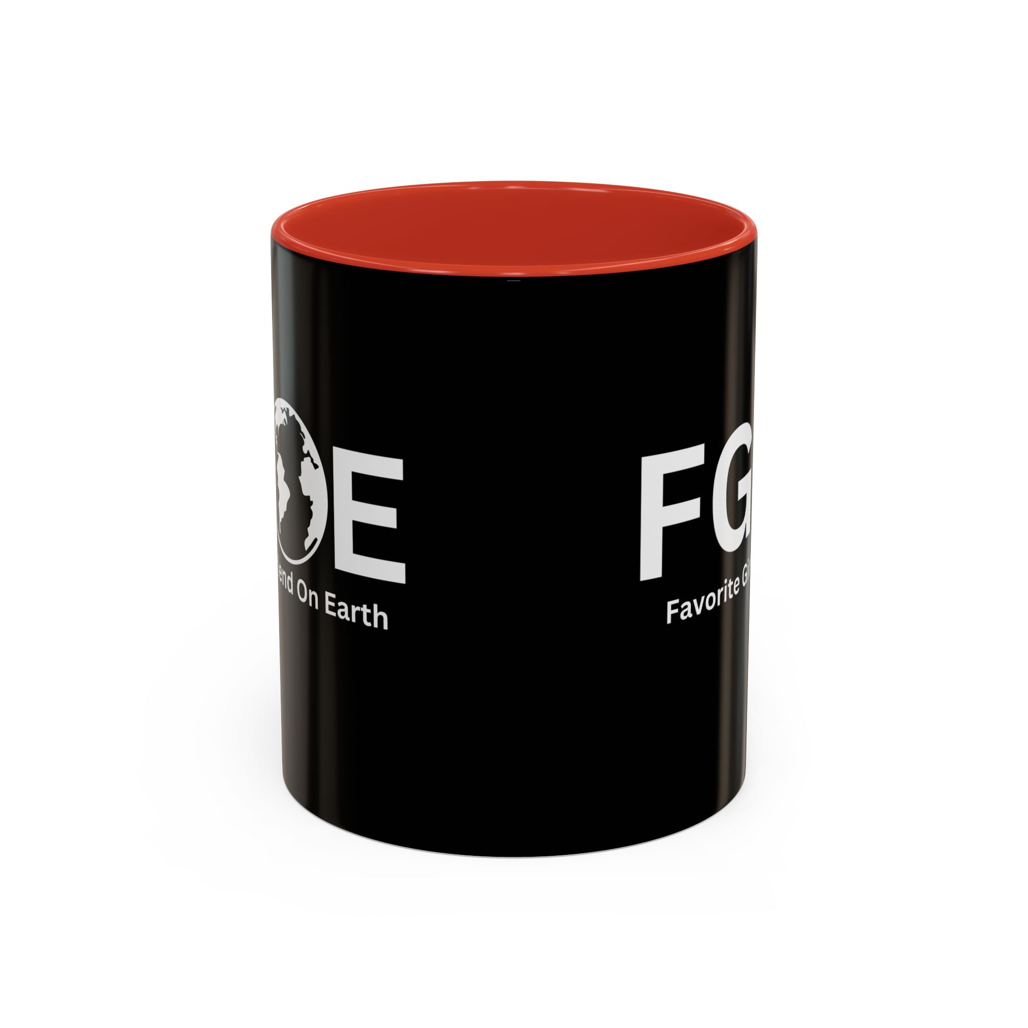 Favorite Girlfriend On Earth (FGOE) Accent Coffee Mug (11oz, 15oz)
