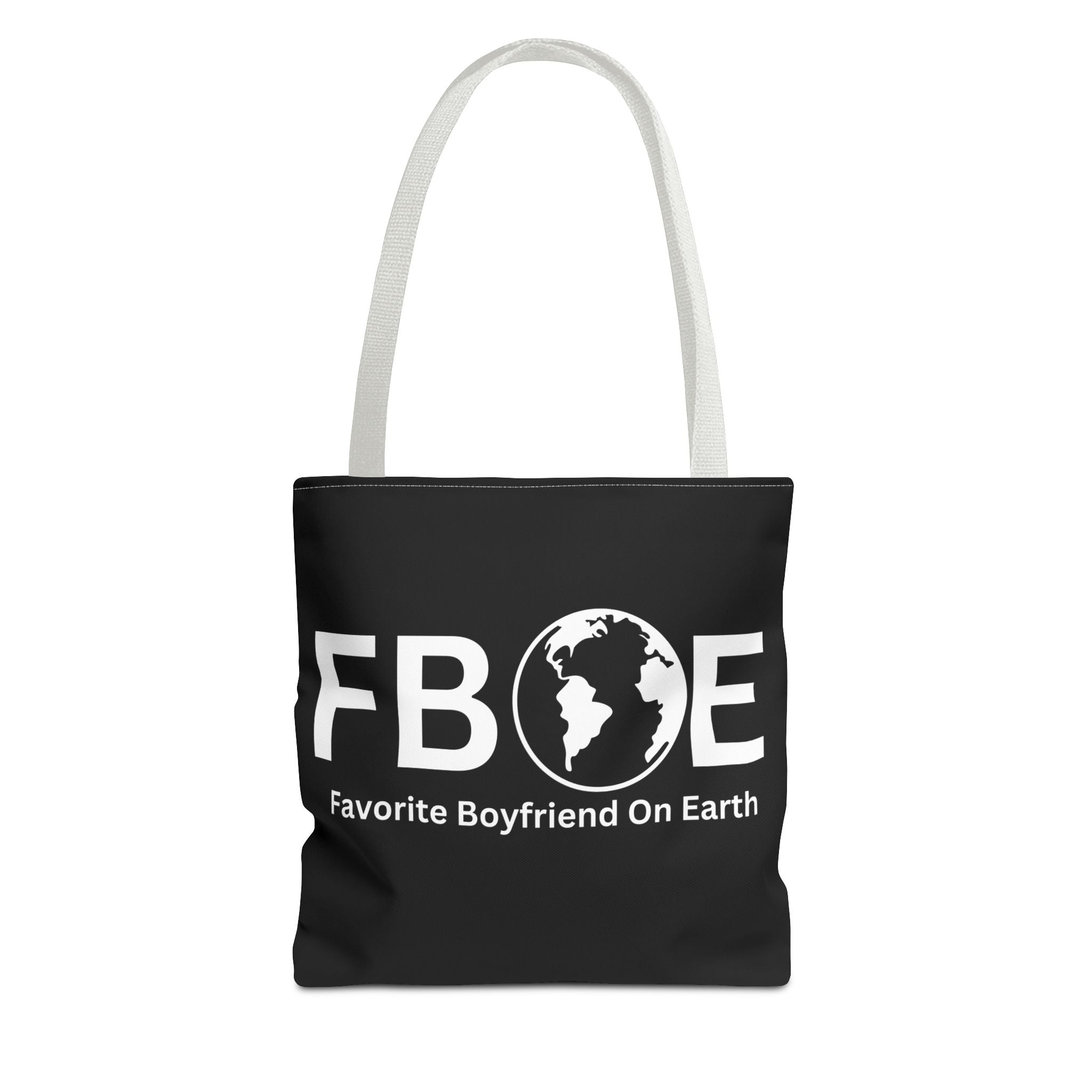 Favorite Boyfriend On Earth (FBOE) Tote Bag - Custom Printed Stylish and Functional Tote