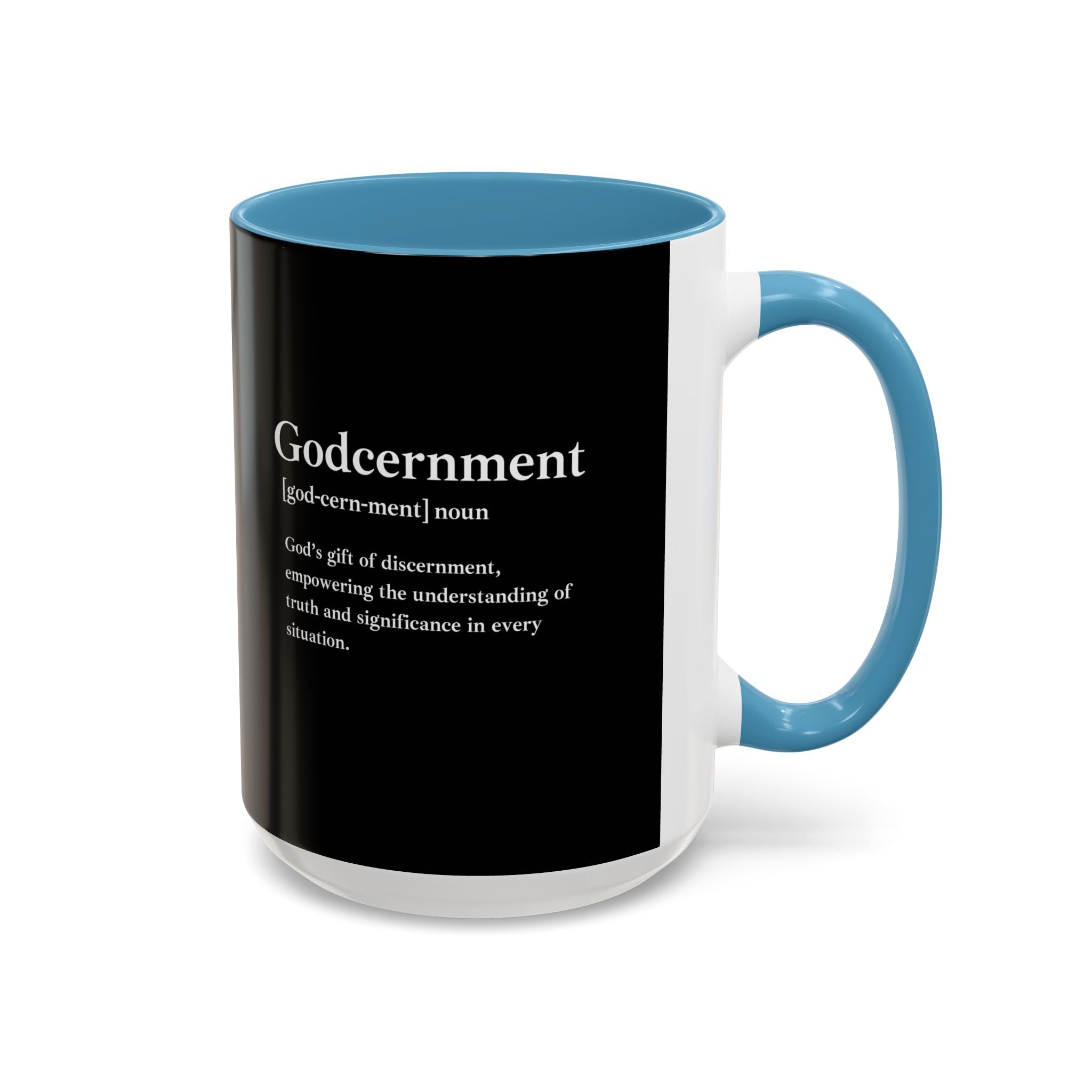 Godcernment Accent Coffee Mug (11oz, 15oz)