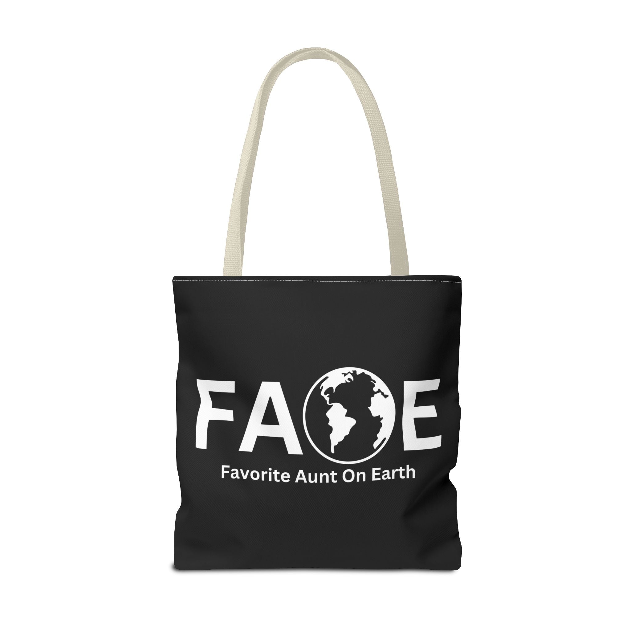 Favorite Aunt On Earth (FAOE) Tote Bag - Custom Printed Stylish and Functional Tote