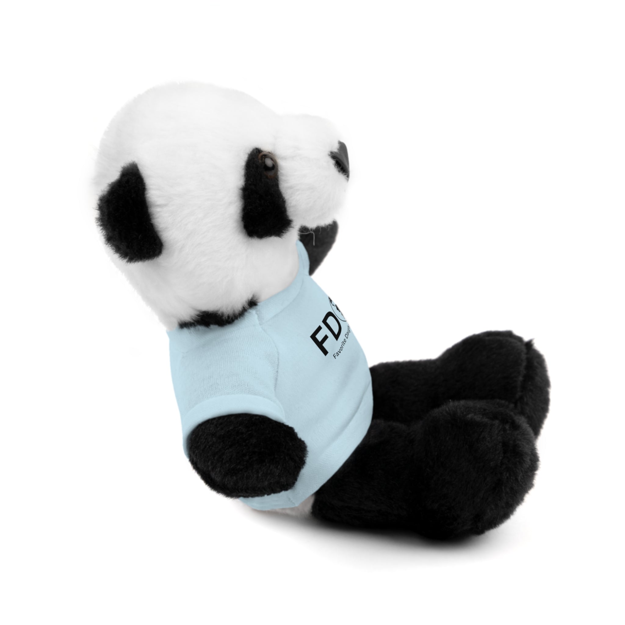 Favorite Daughter on Earth Stuffed Animal – Customizable T-Shirt & Animal