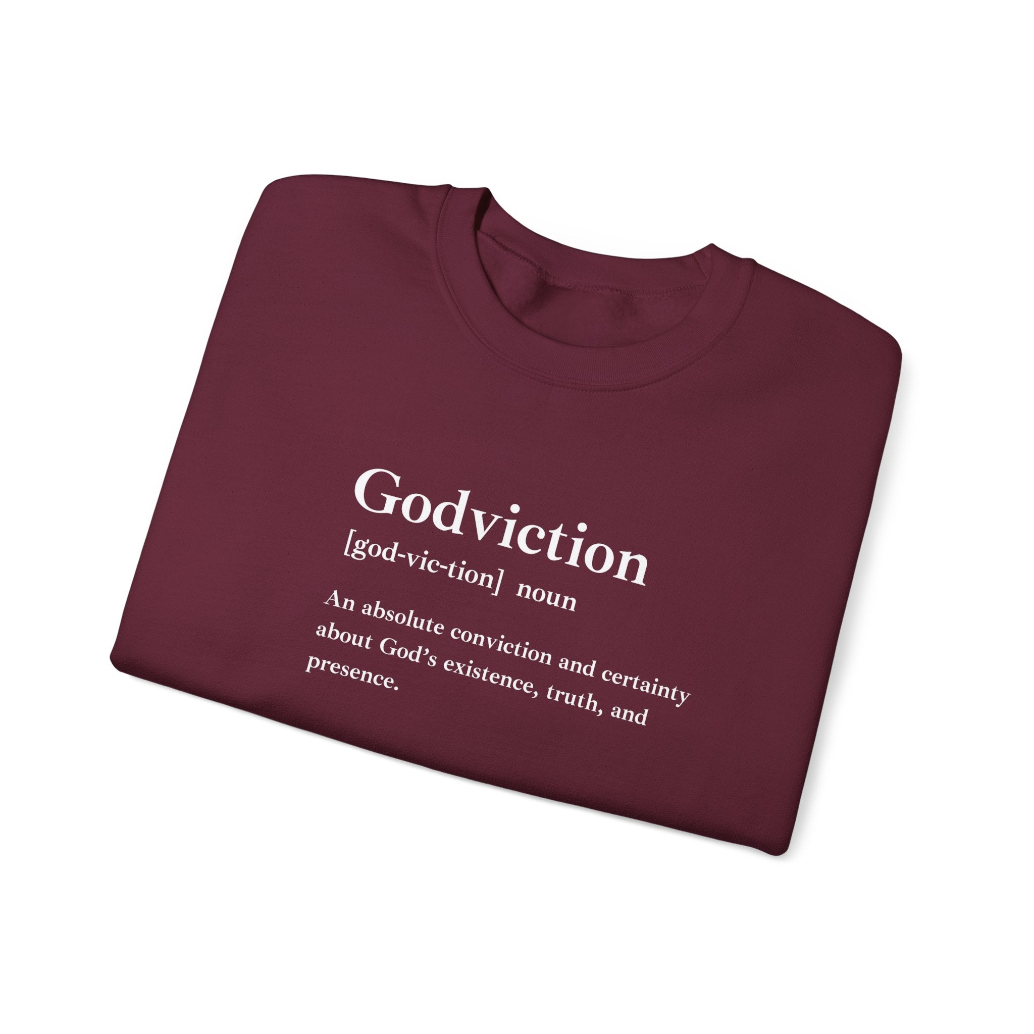 Godviction Unisex Heavy Blend™ Crewneck Sweatshirt