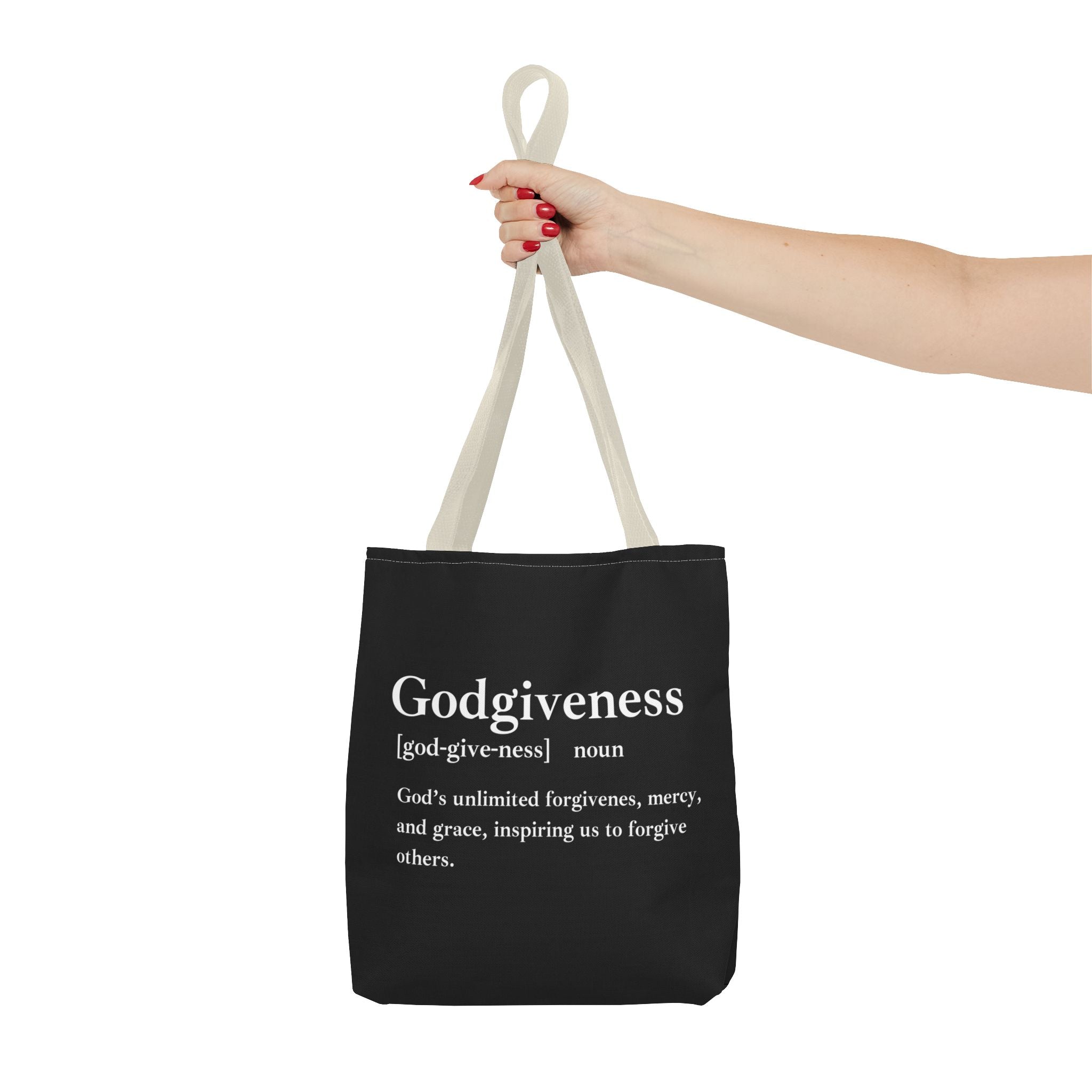 Godgiveness Tote Bag - Custom Printed Stylish and Functional Tote