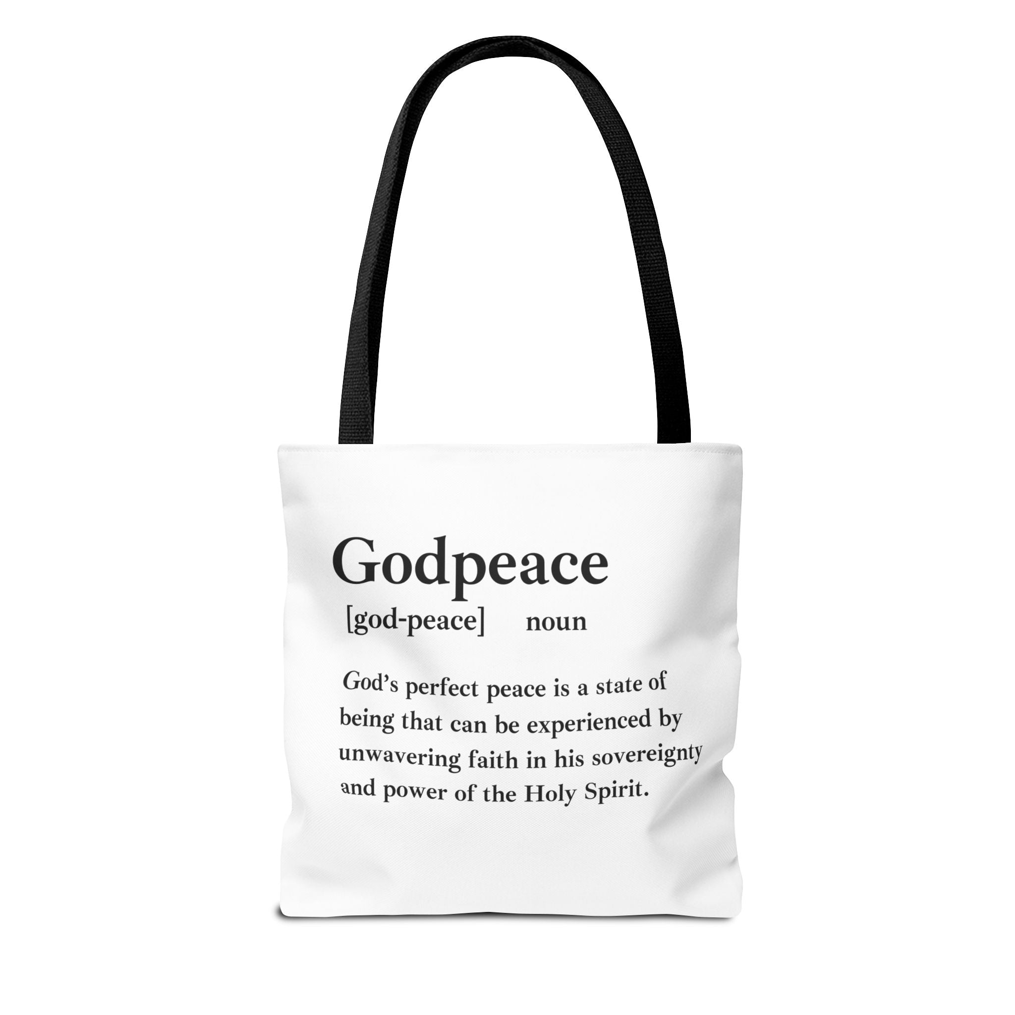 Godpeace Tote Bag - Custom Printed Stylish and Functional Tote