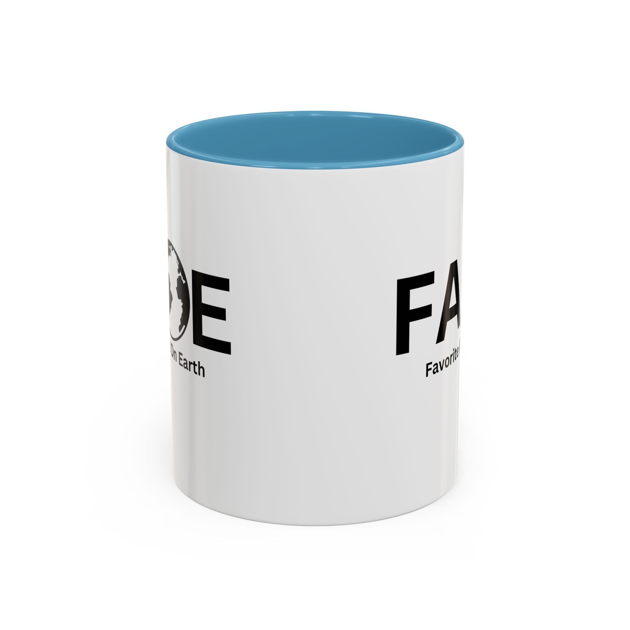 Favorite Aunt On Earth (FAOE) Accent Coffee Mug (11oz, 15oz)