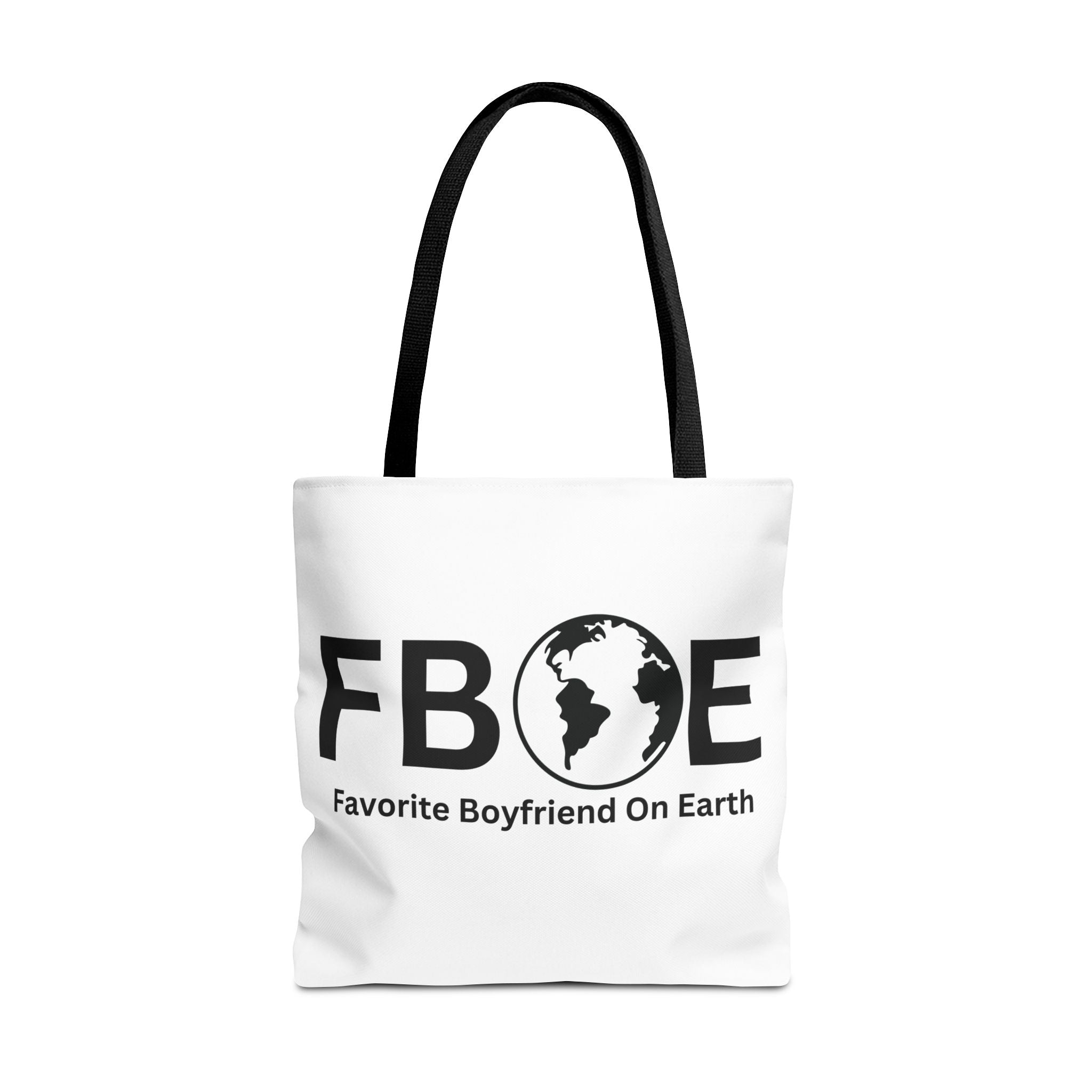 Favorite Boyfriend On Earth (FBOE) Tote Bag - Custom Printed Stylish and Functional Tote