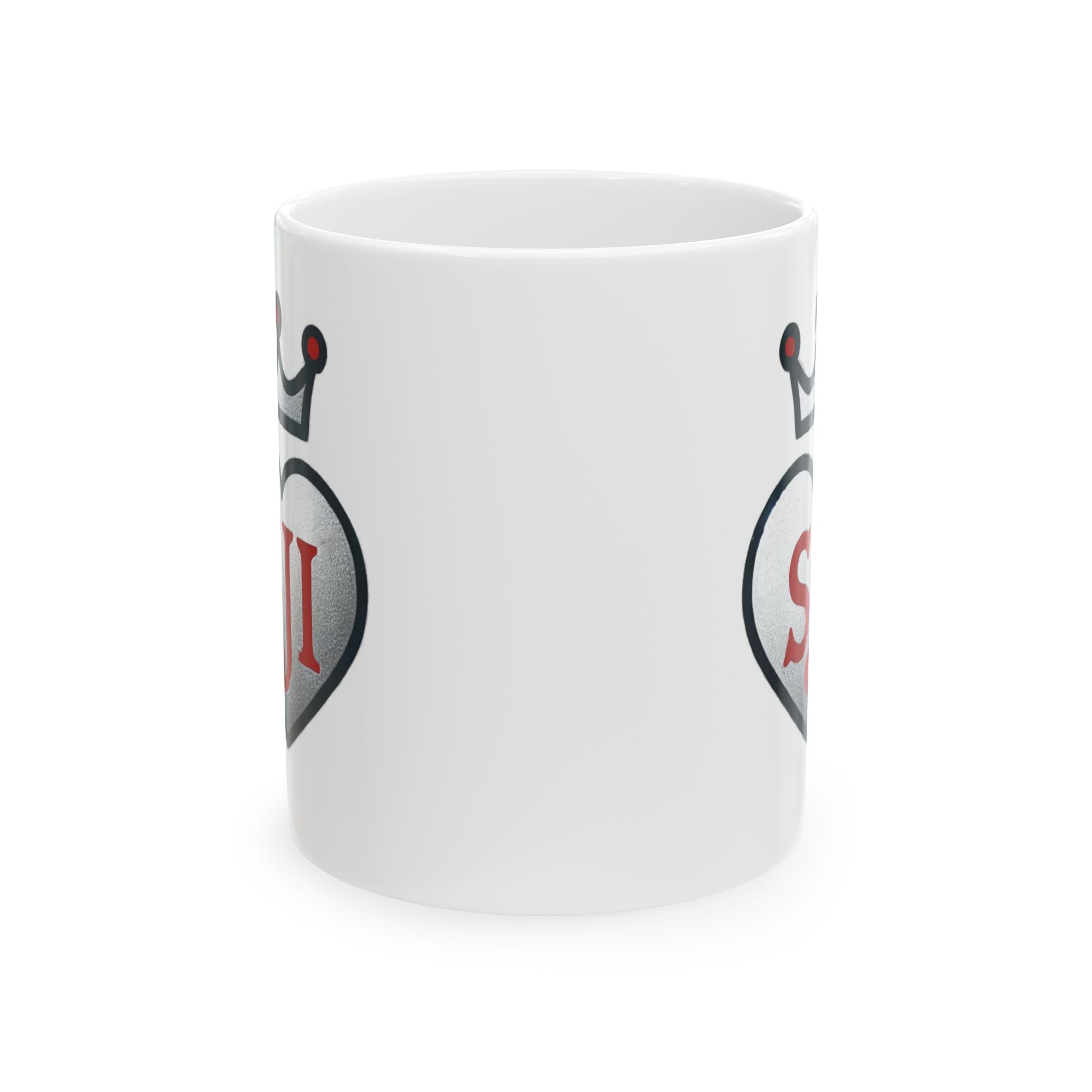 Senior Joy Initiative Logo Accent Coffee Mug (11oz, 15oz)