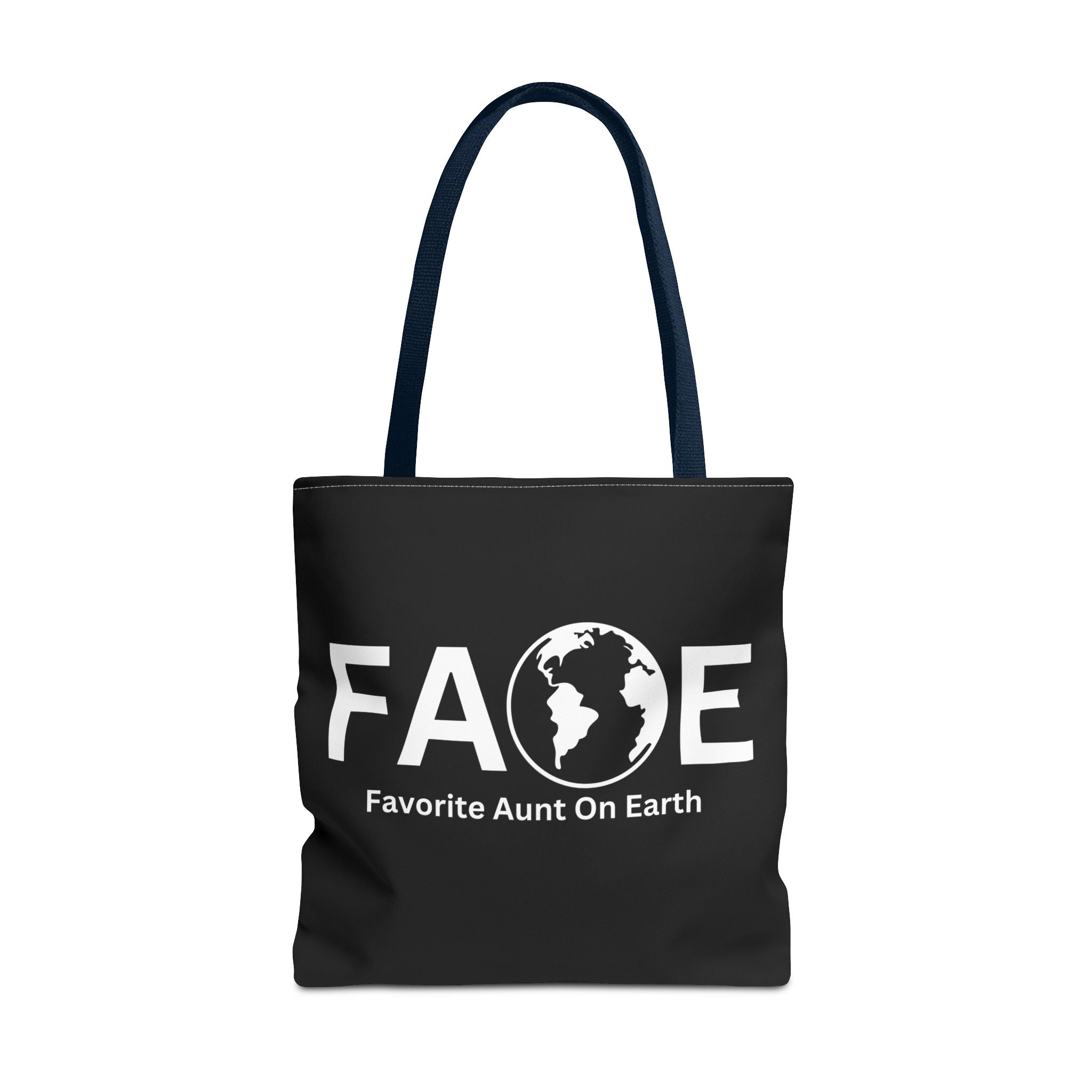 Favorite Aunt On Earth (FAOE) Tote Bag - Custom Printed Stylish and Functional Tote