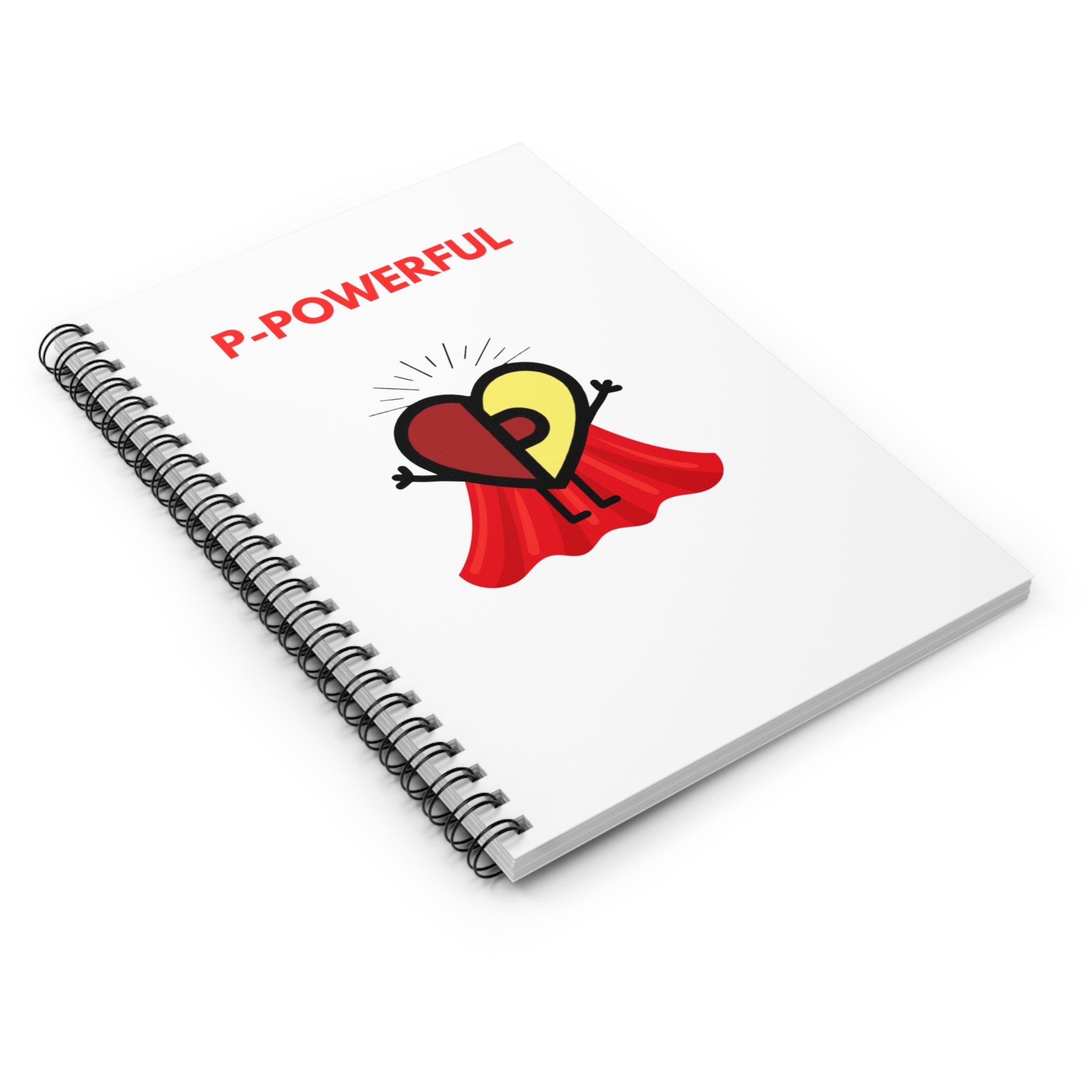 PJ Powerful Mascot Spiral Notebook - Ruled Line