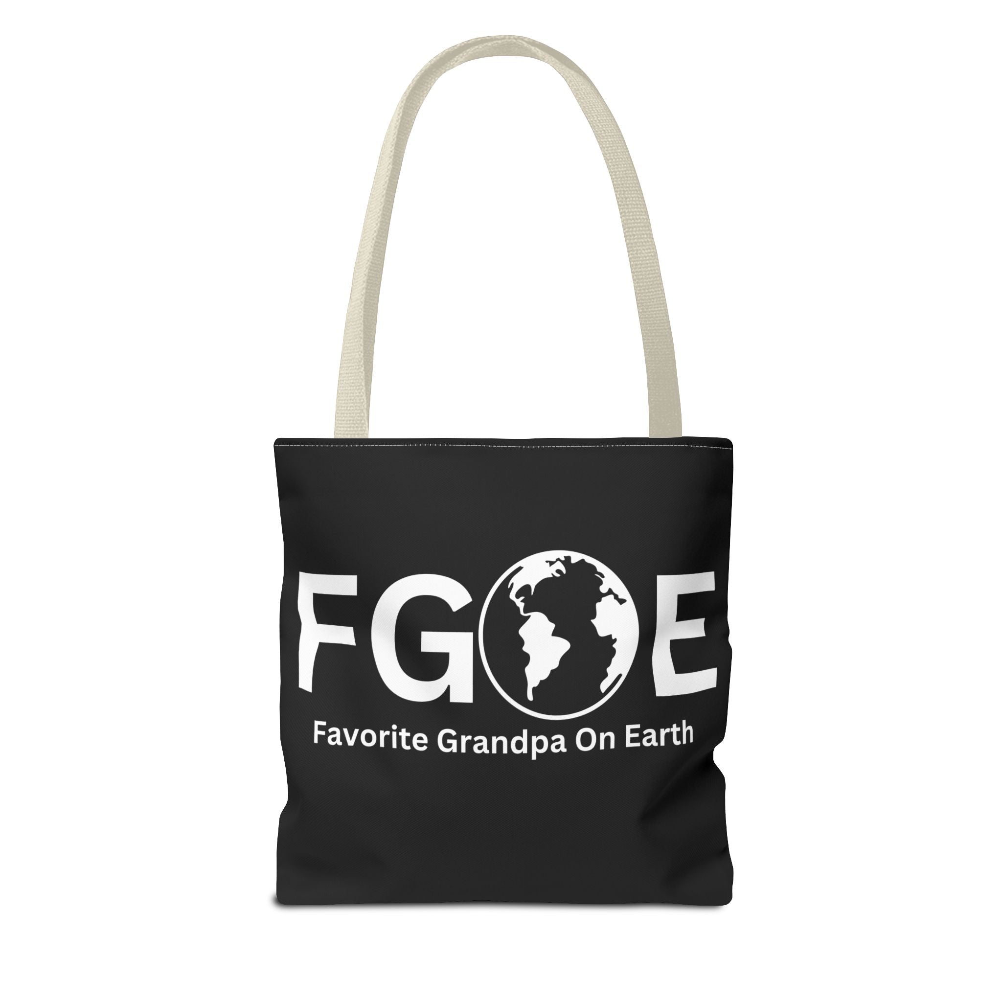 Favorite Grandpa On Earth (FGOE) Tote Bag - Custom Printed Stylish and Functional Tote