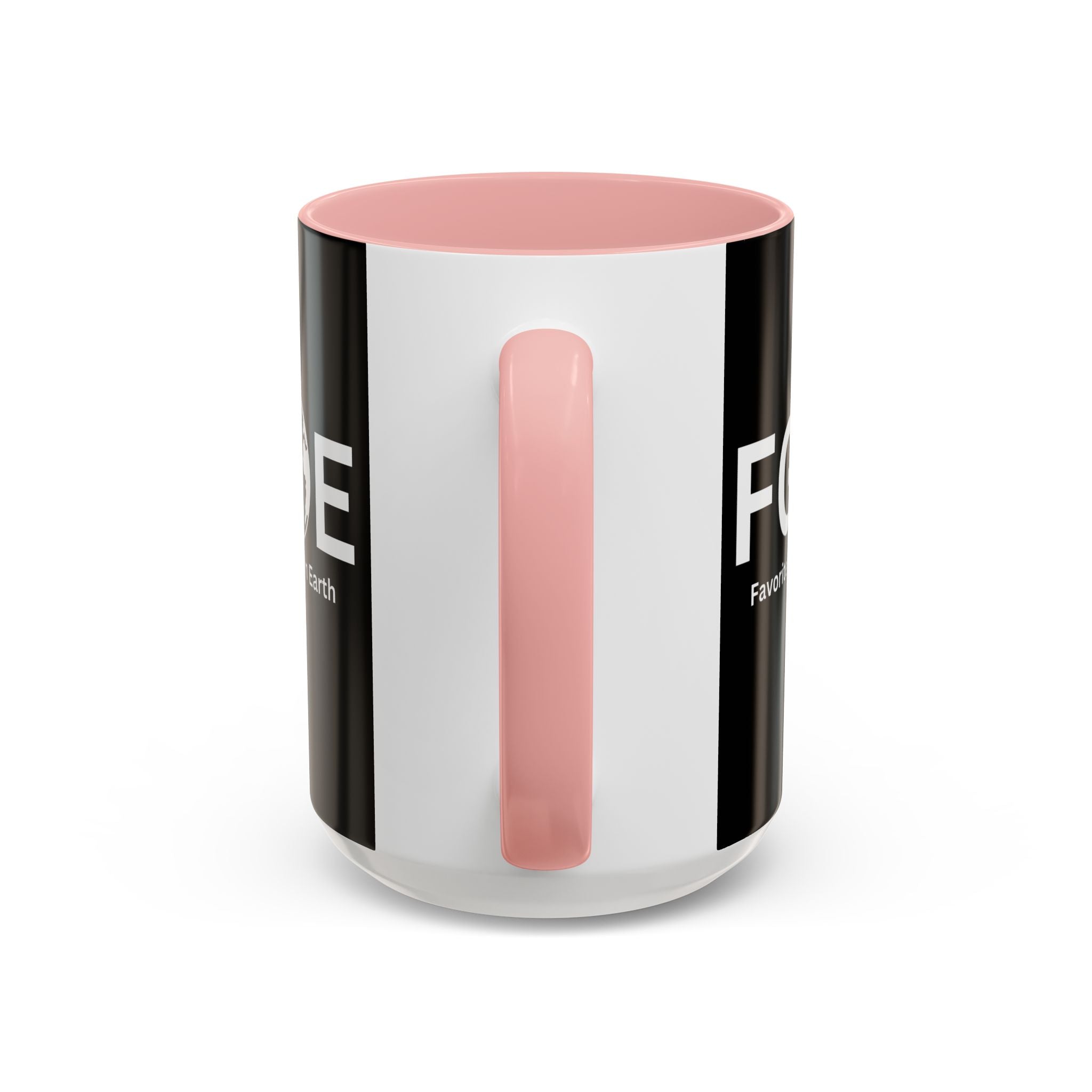 Favorite Grandpa On Earth (FGOE) Accent Coffee Mug (11oz, 15oz)