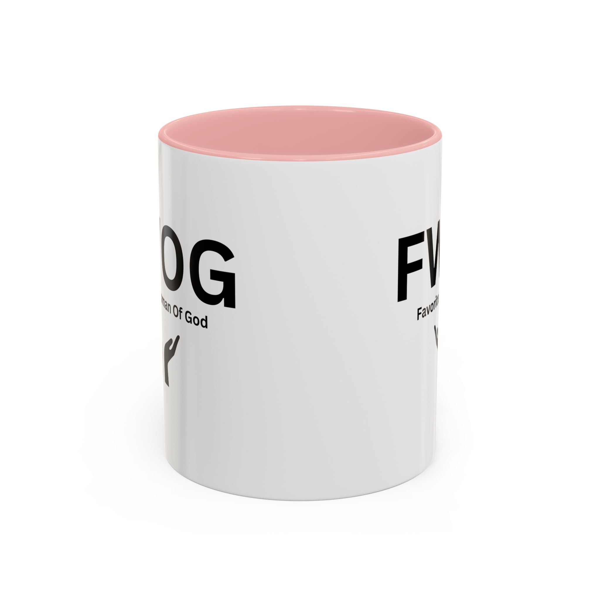 Favorite Woman of God (FWOG) Accent Coffee Mug (11, 15oz)