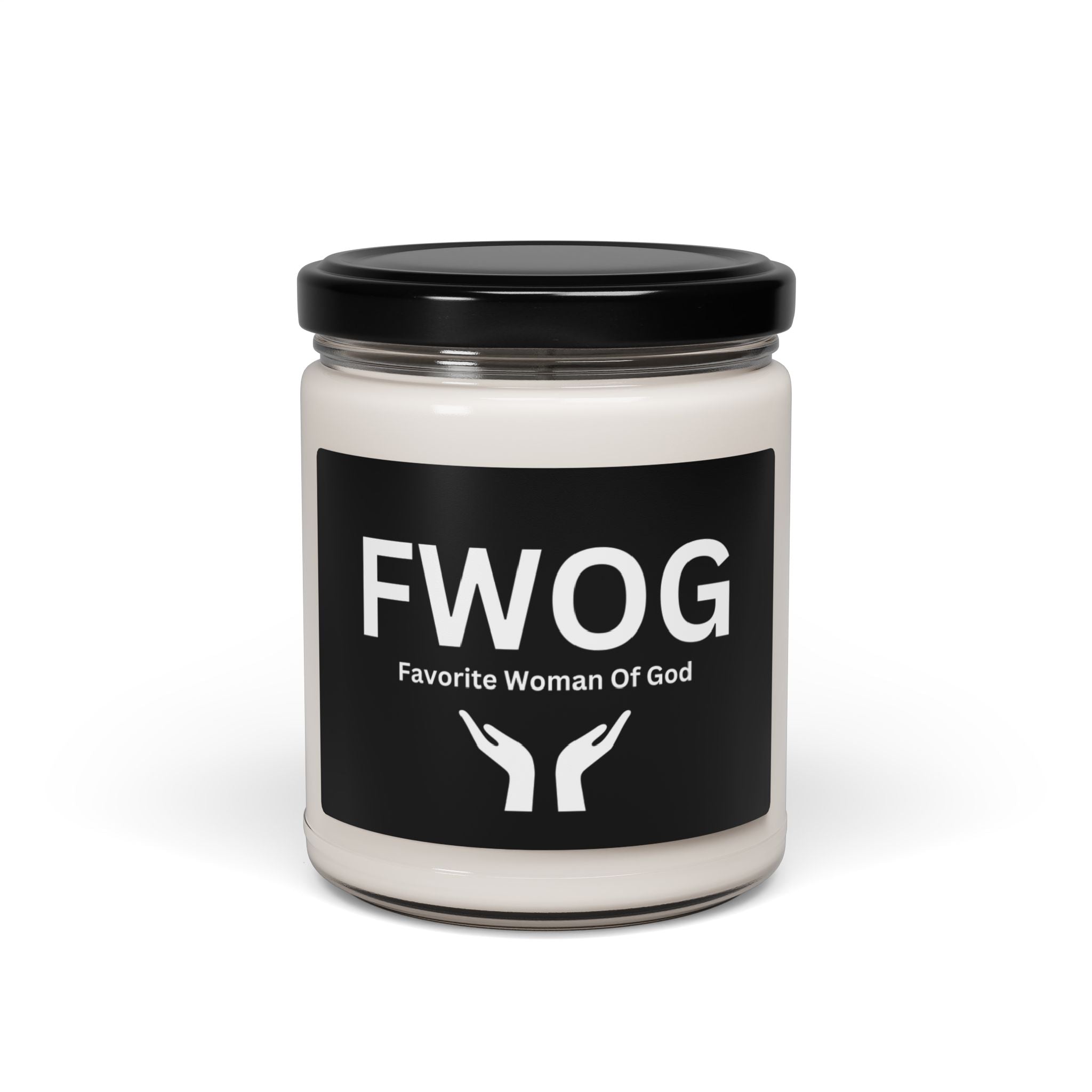 Favorite Woman of God (FWOG) Scented Soy Candle - 9oz Natural Wax Candle with Custom Label
