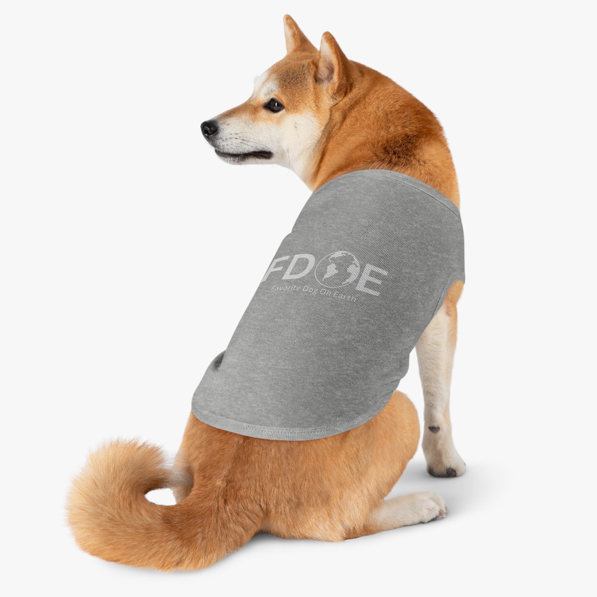 Favorite Dog On Earth (FDOE) - Custom Pet Tank Top