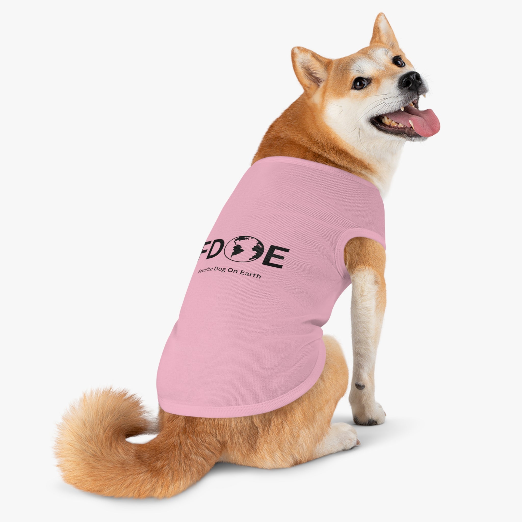 Favorite Dog On Earth (FDOE) - Custom Pet Tank Top