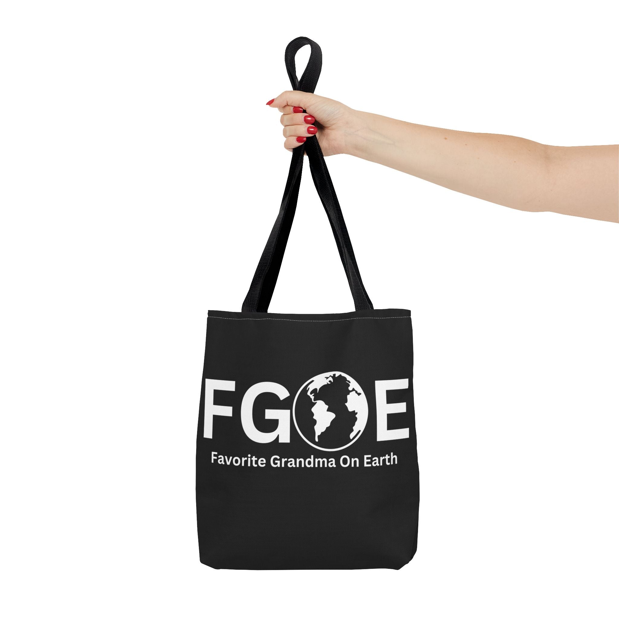 Favorite Grandma On Earth (FGOE) Tote Bag - Custom Printed Stylish and Functional Tote
