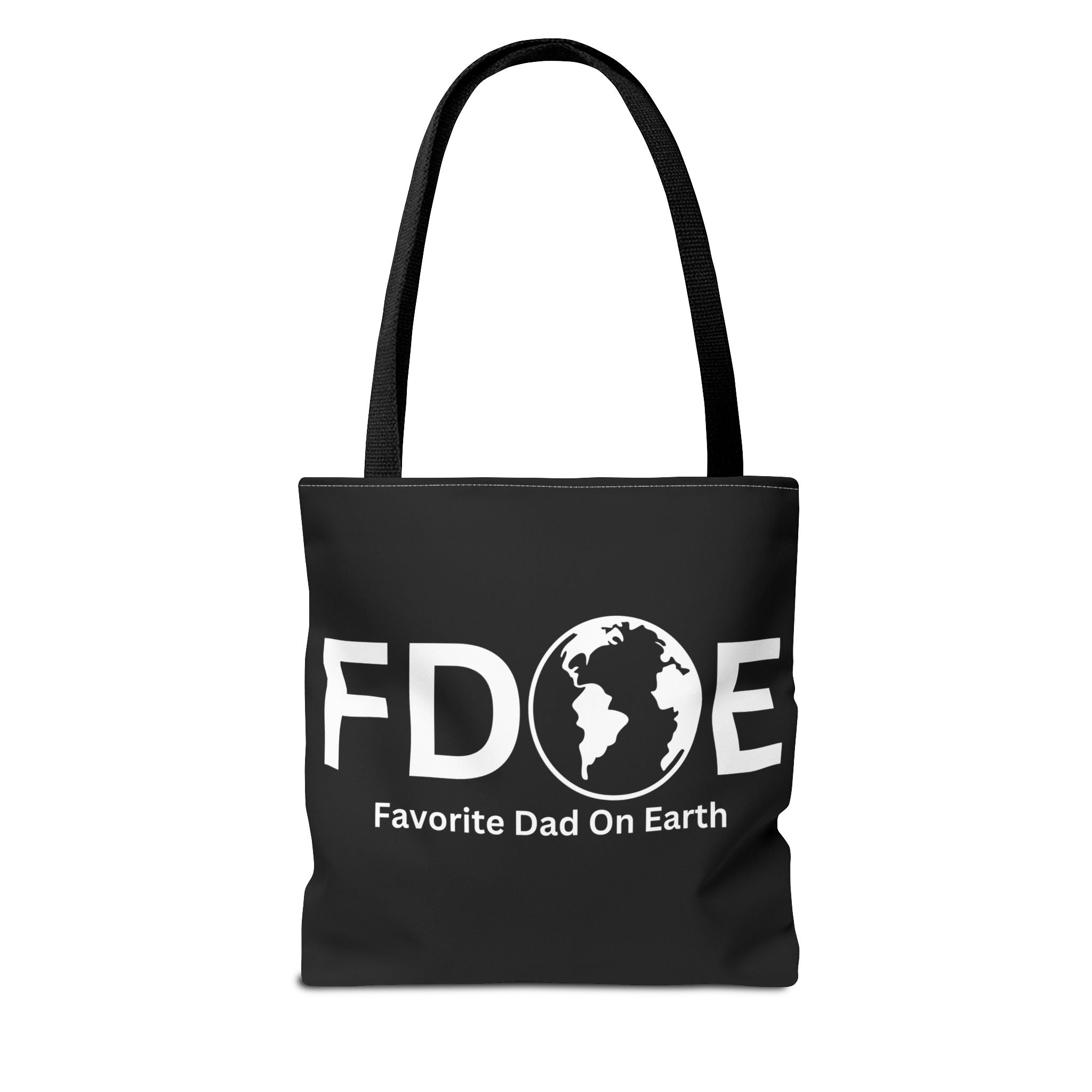 Favorite Dad On Earth (FDOE) Tote Bag- Custom Printed Stylish and Functional Tote