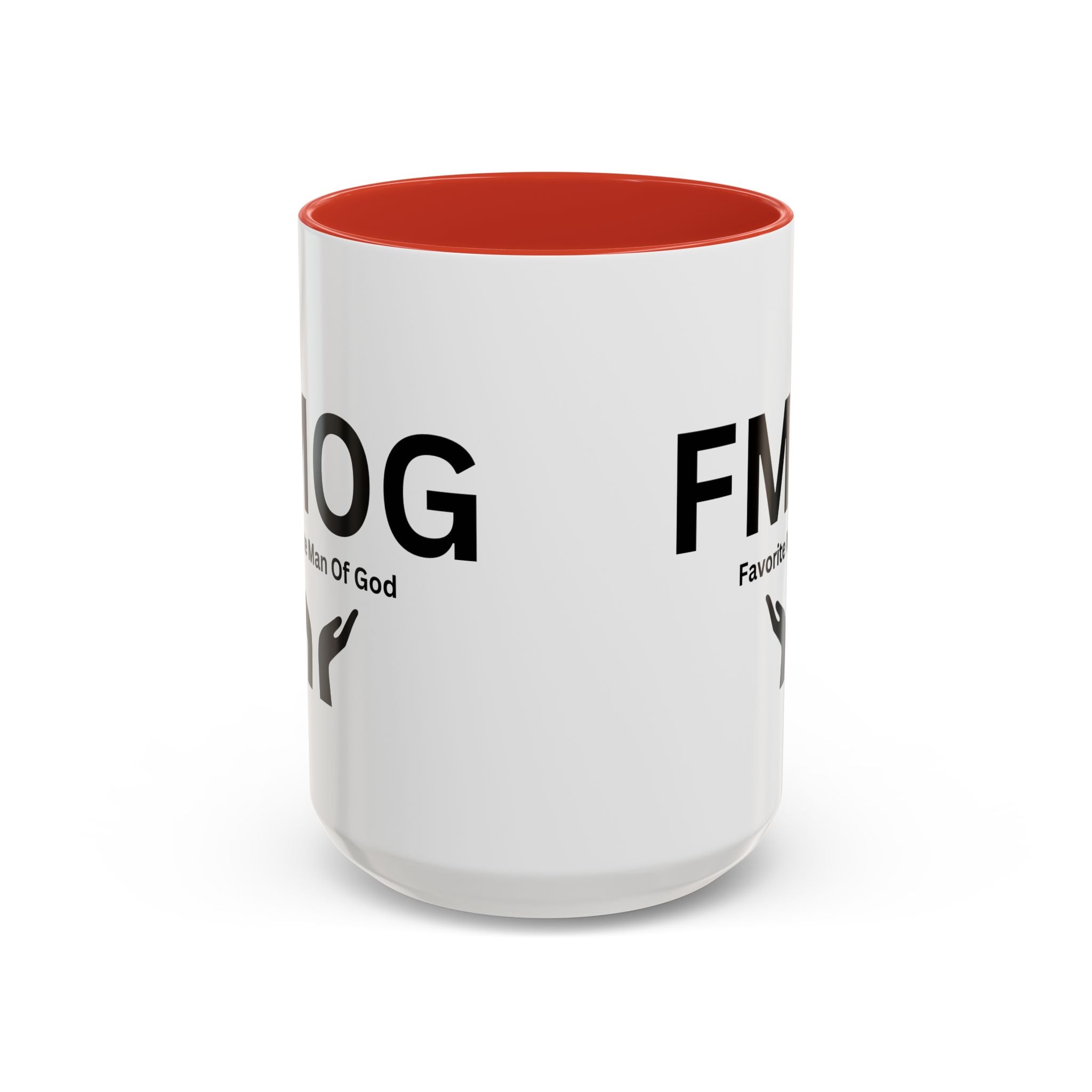 Favorite Man of God (FMOG) Accent Coffee Mug (11oz, 15oz)