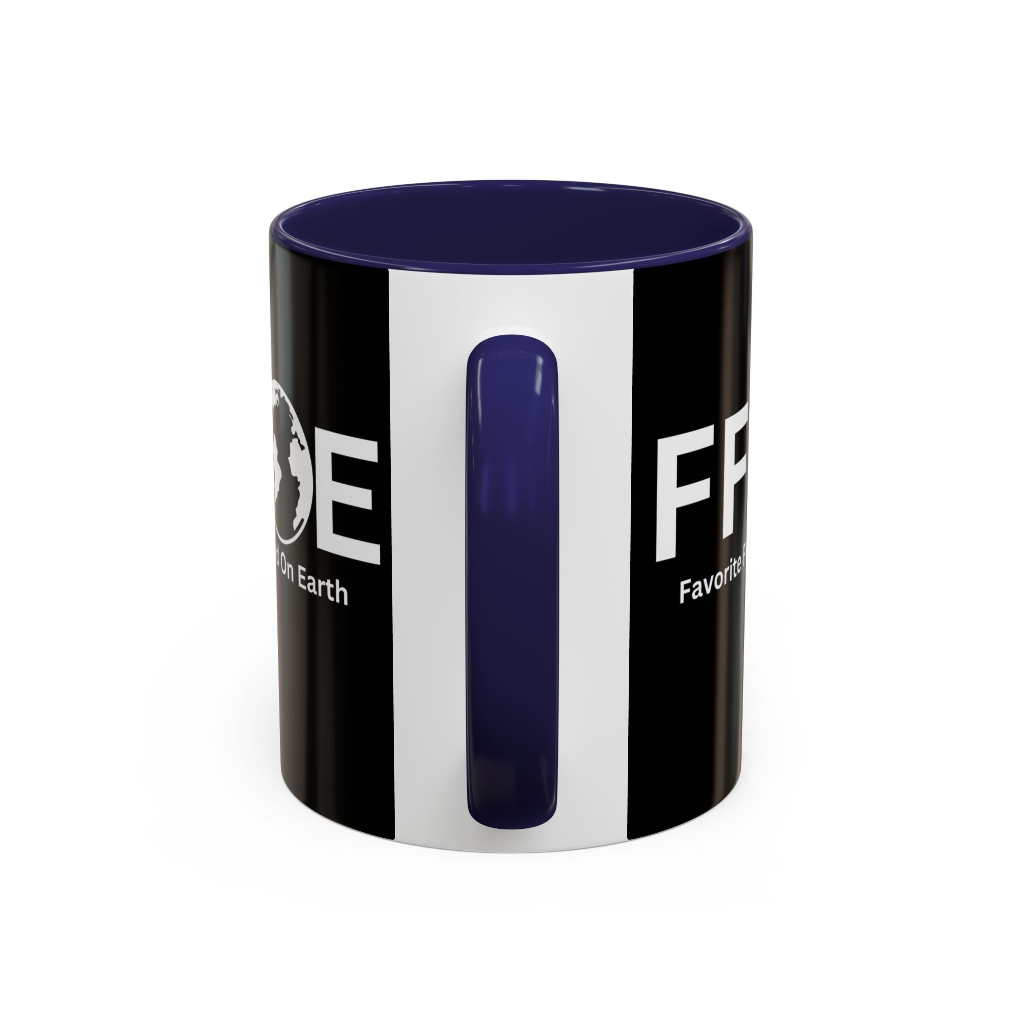 Favorite Friend On Earth (FFOE) Accent Coffee Mug (11oz, 15oz)