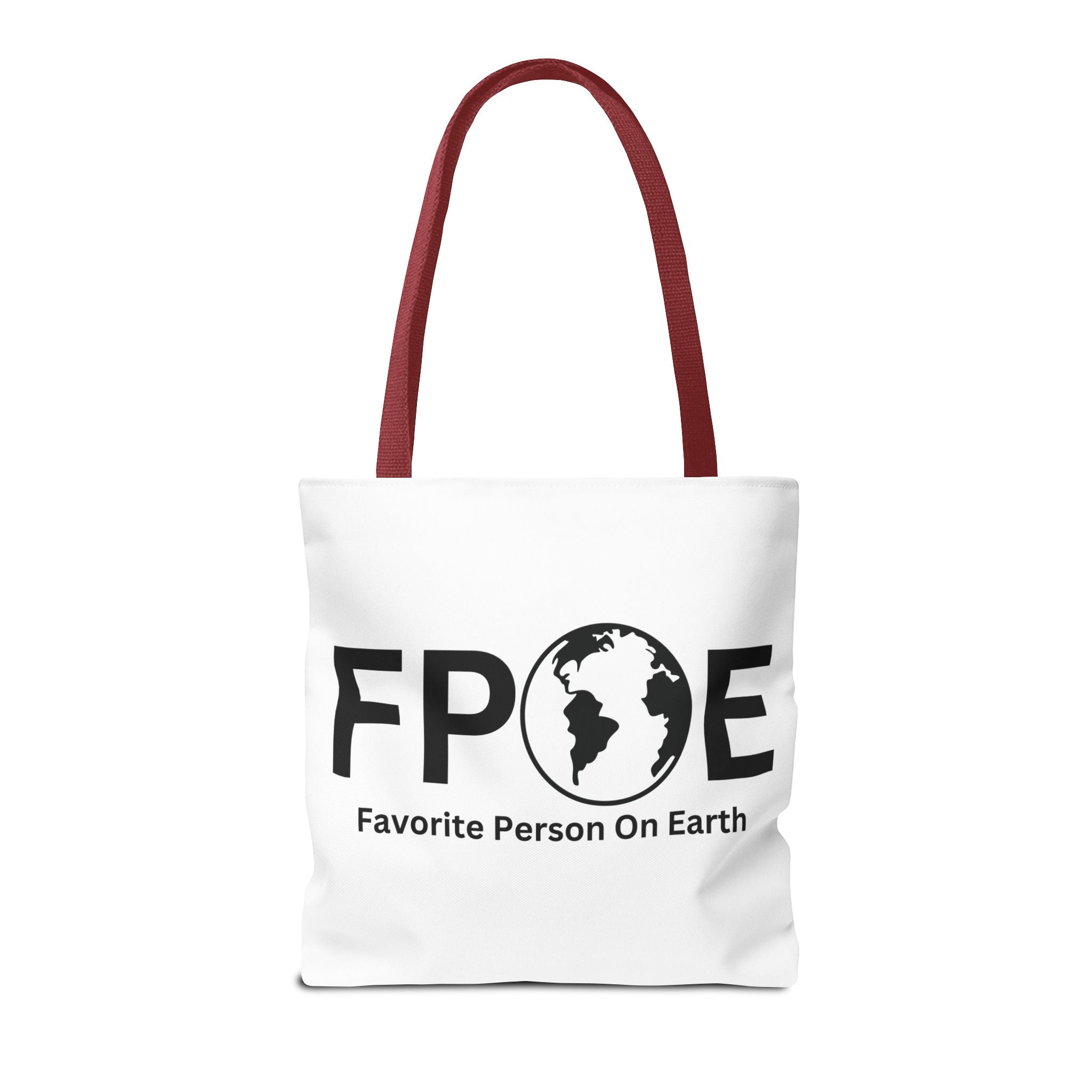 Favorite Person On Earth (FPOE) Tote Bag - Custom Printed Stylish and Functional Tote