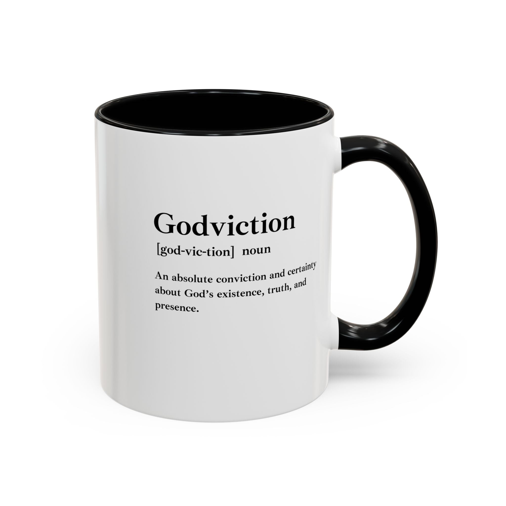 Godviction Accent Coffee Mug (11, 15oz)