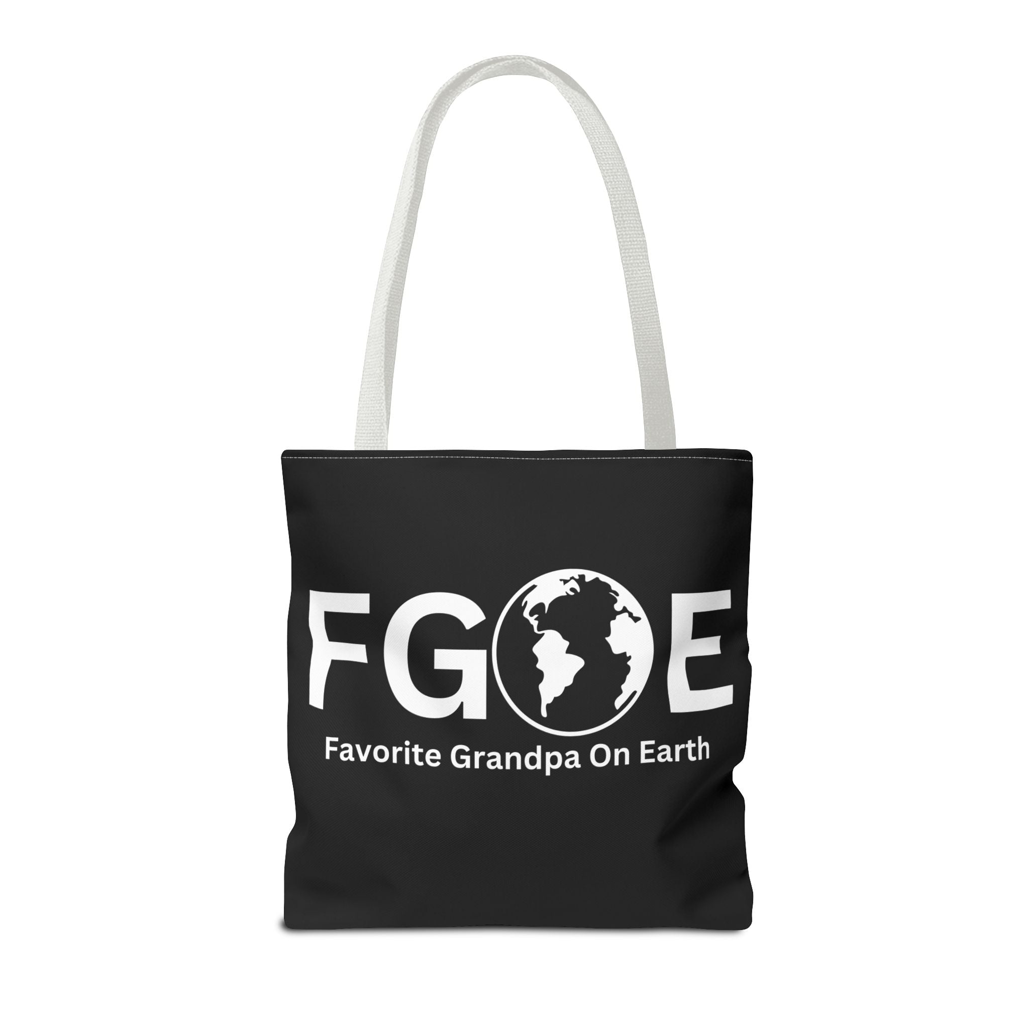 Favorite Grandpa On Earth (FGOE) Tote Bag - Custom Printed Stylish and Functional Tote